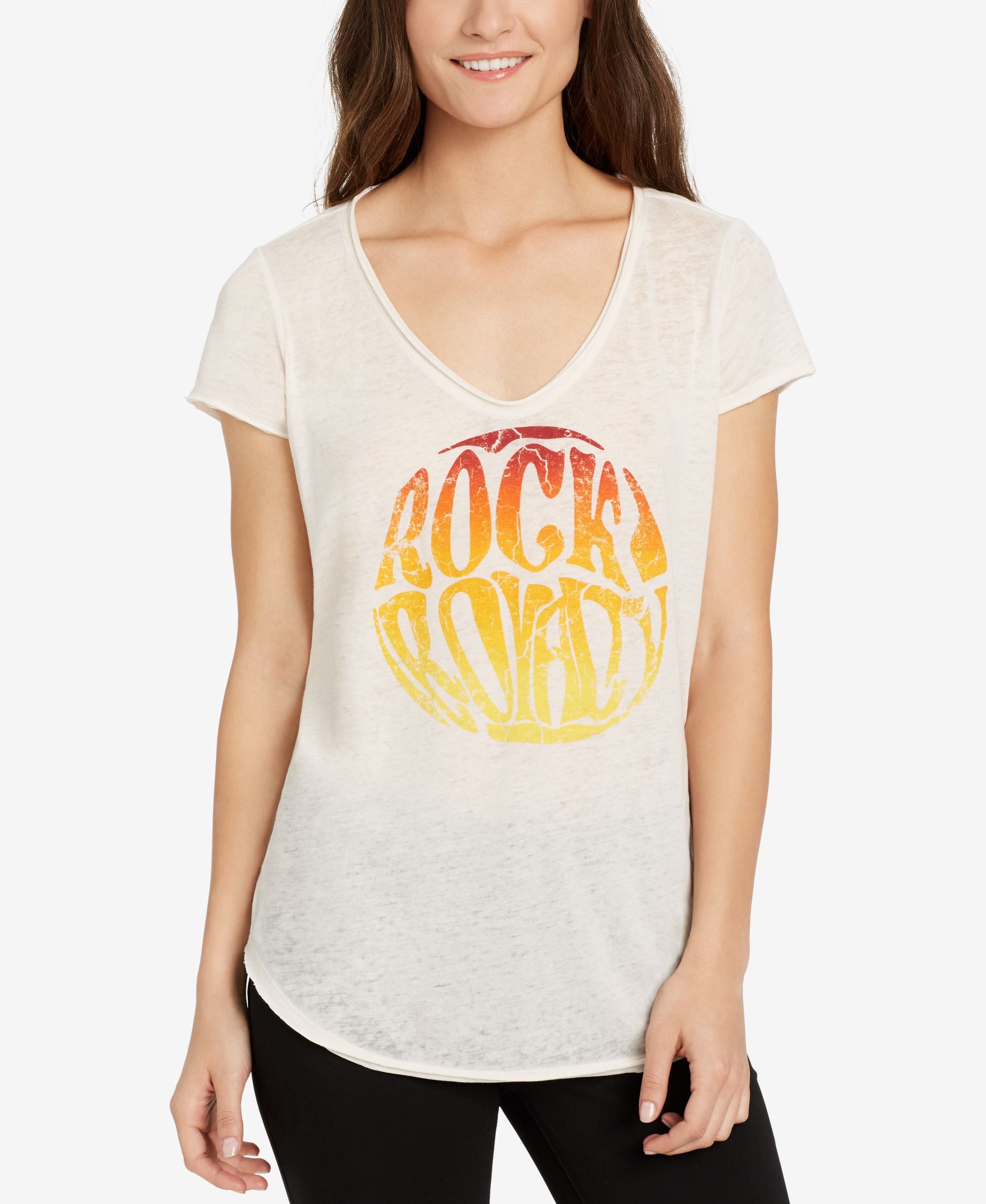 WILLIAM RAST Melange Graphic T-Shirt