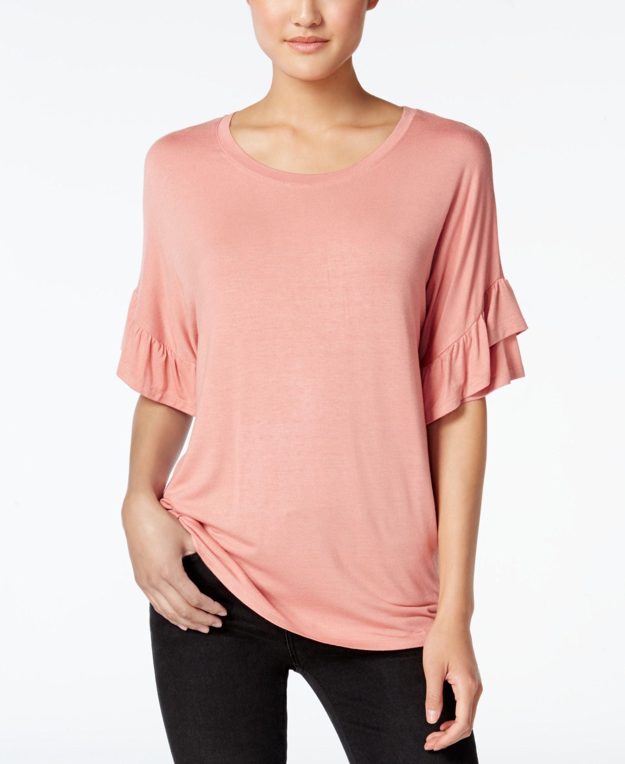 Jamie Layla Ruffle Sleeve T-Shirt