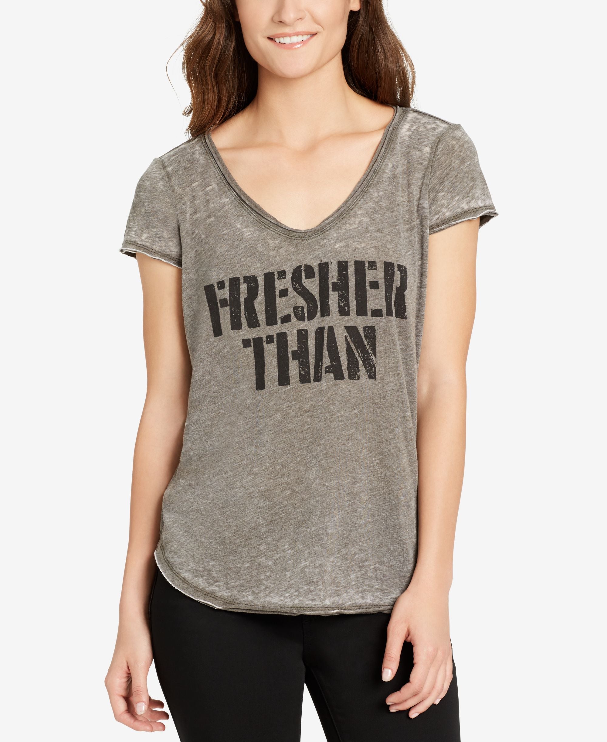 WILLIAM RAST Melange Graphic T-Shirt