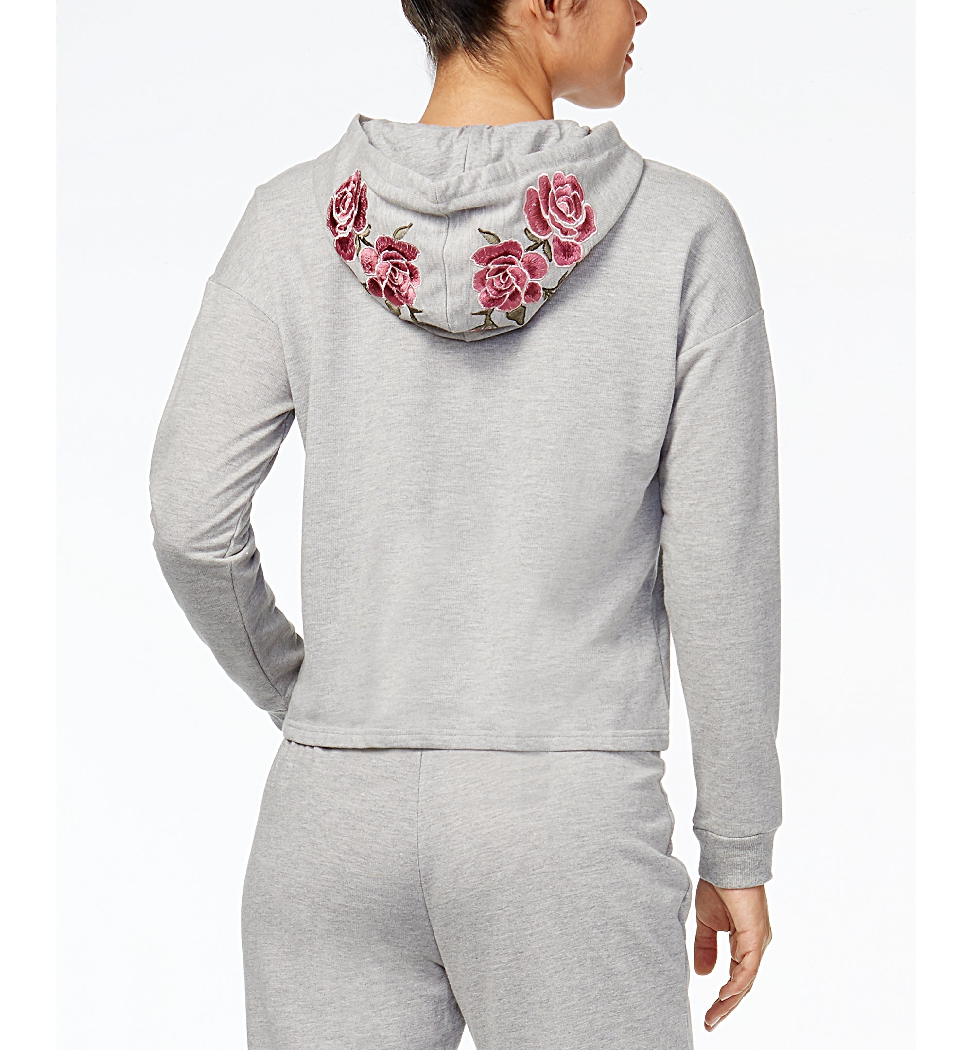 Ultra Flirt Juniors Embroidered Pullover Hoodie