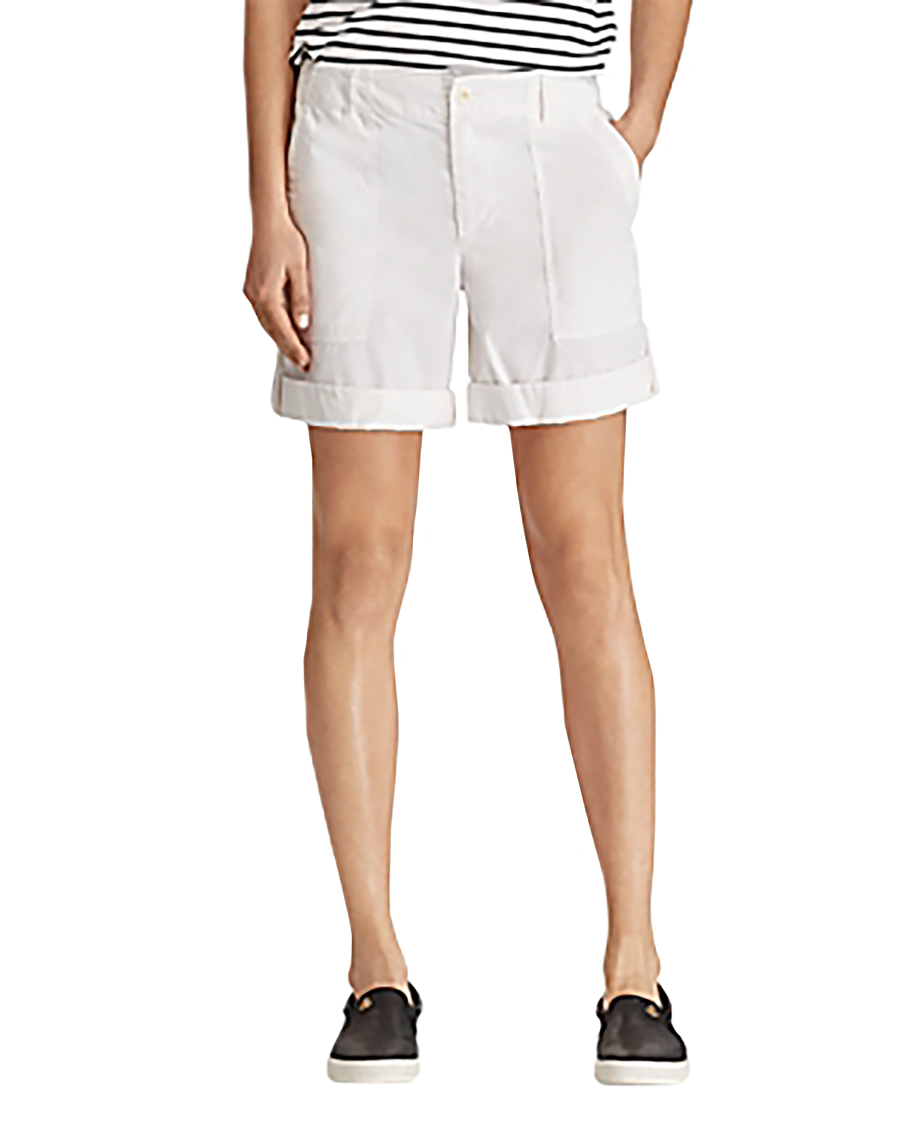 Lauren Ralph Lauren Convertible Cotton Twill Short
