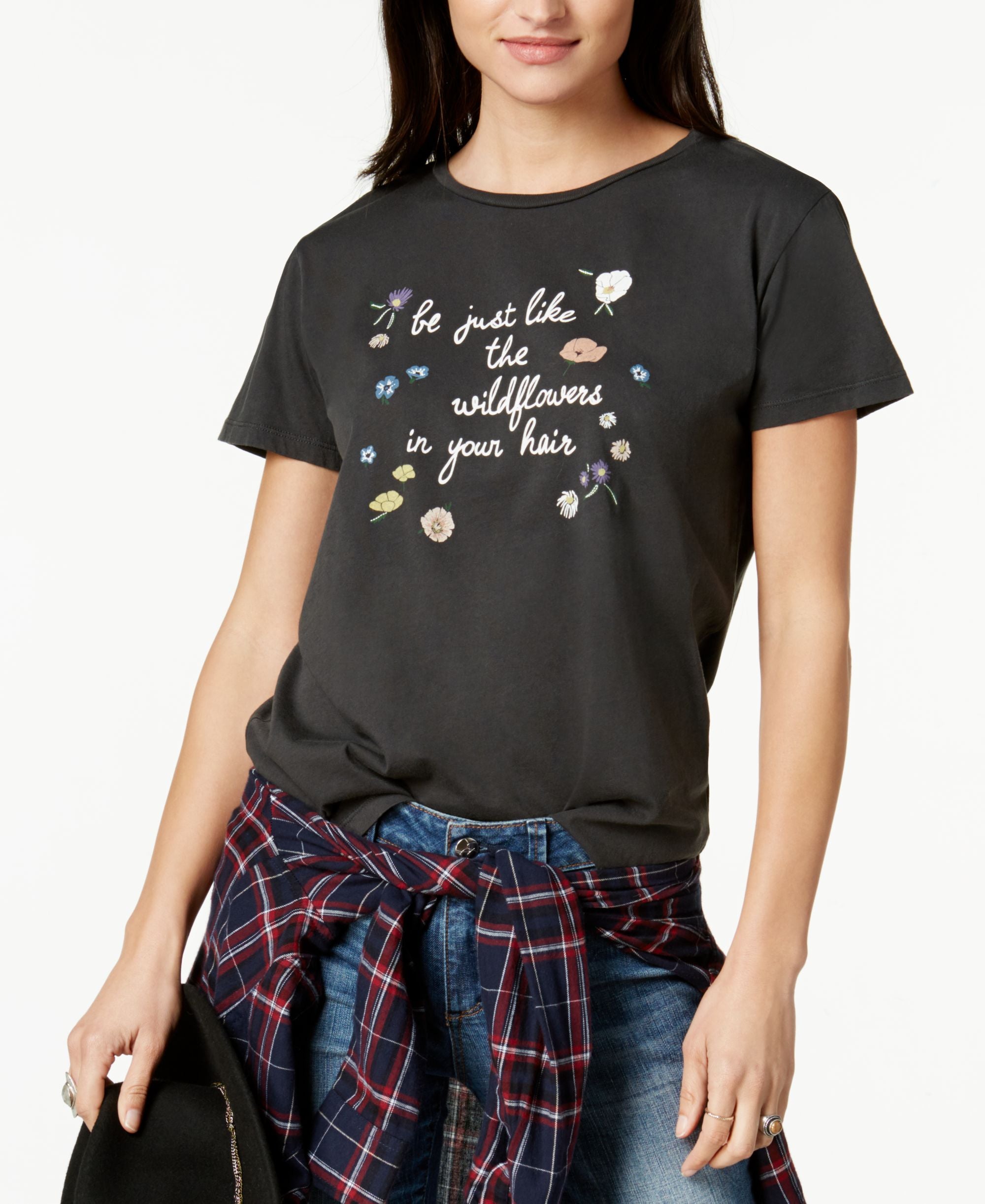 Ban.do Cotton Be Like The Wildflowers Graphic T-Shirt