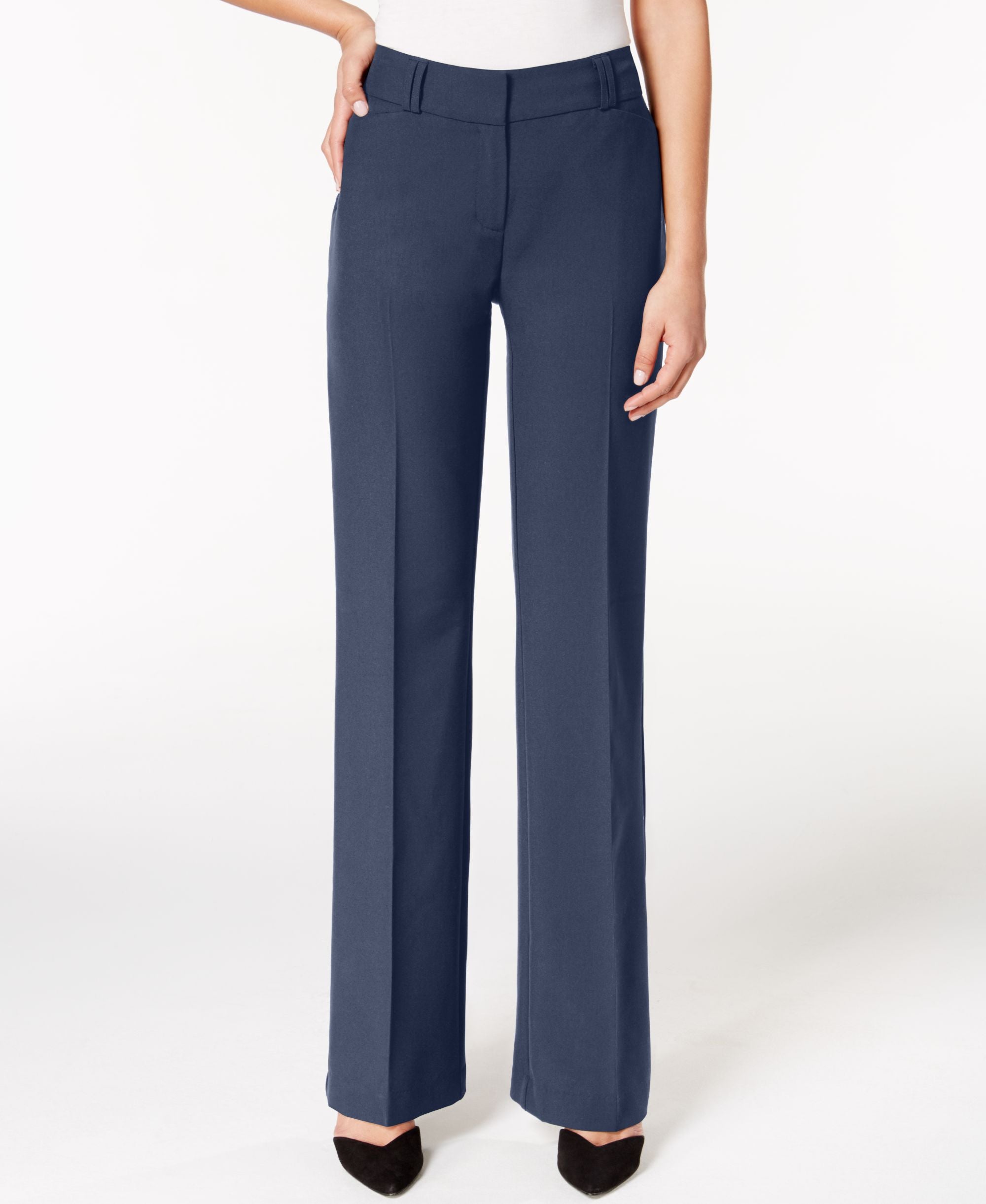 Alfani Curvy Bootcut Pants Regular Short Long Lengths
