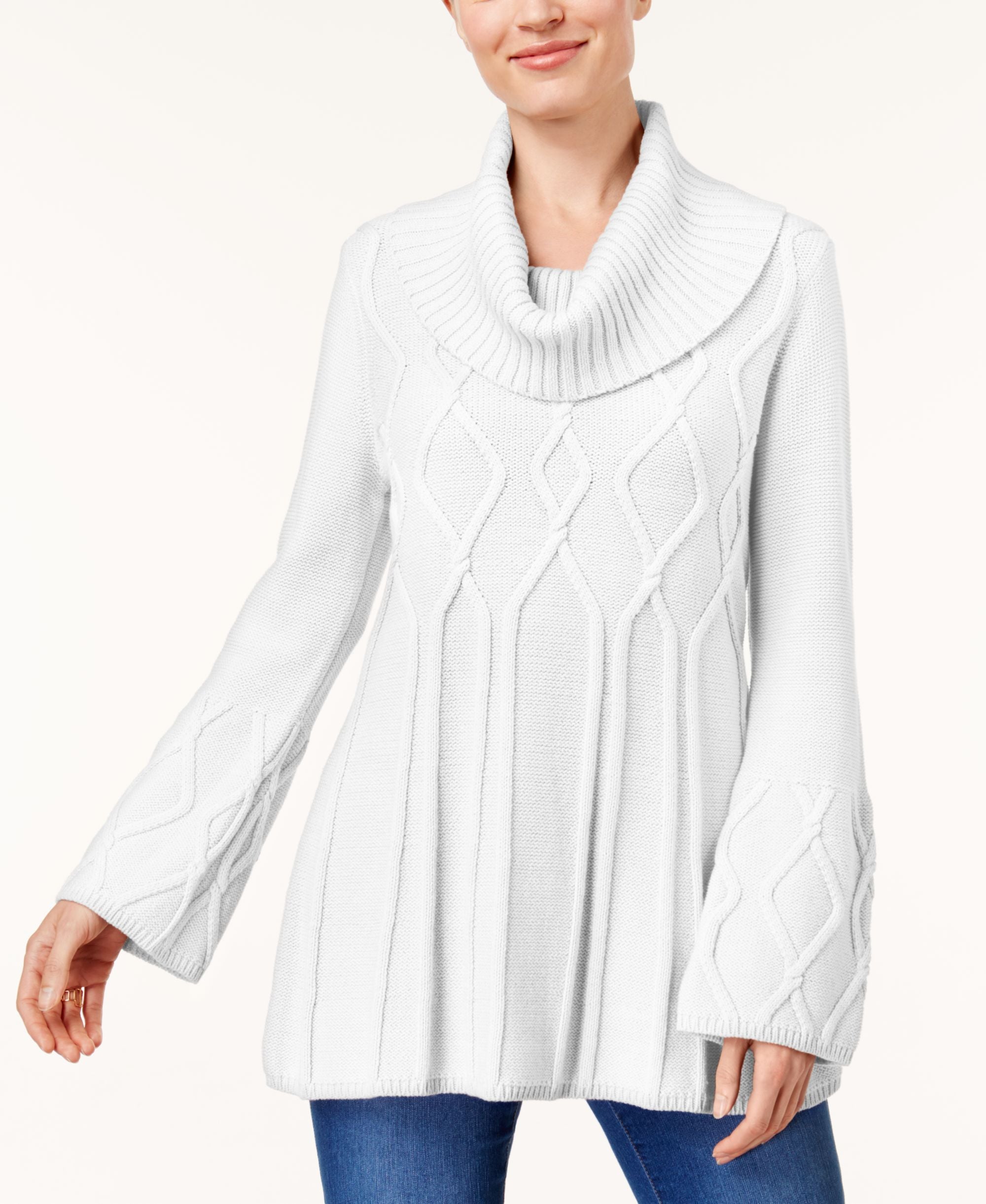 Style & Co Cowl Neck Sweater Tunic