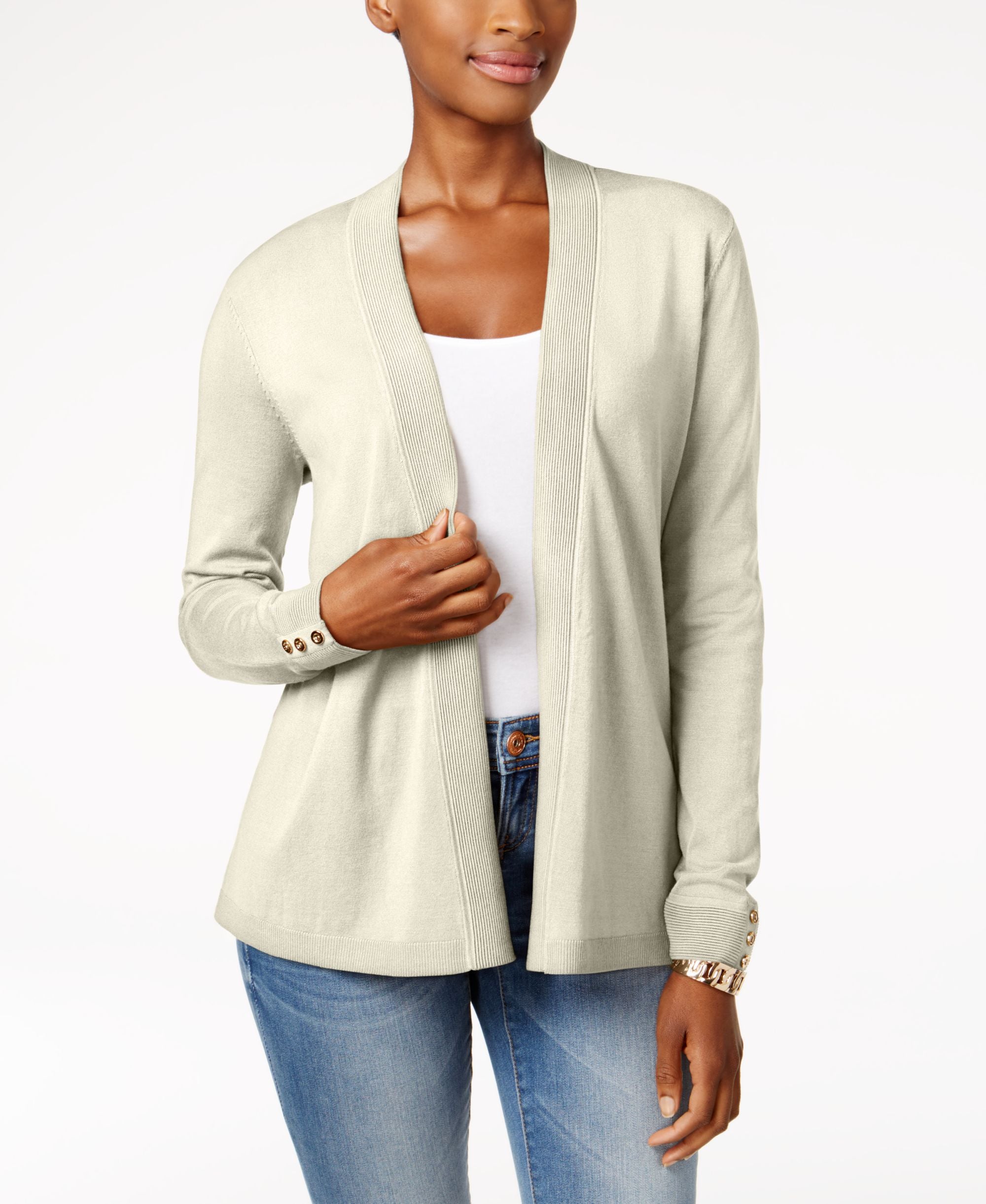 Charter Club Open Front Cardigan