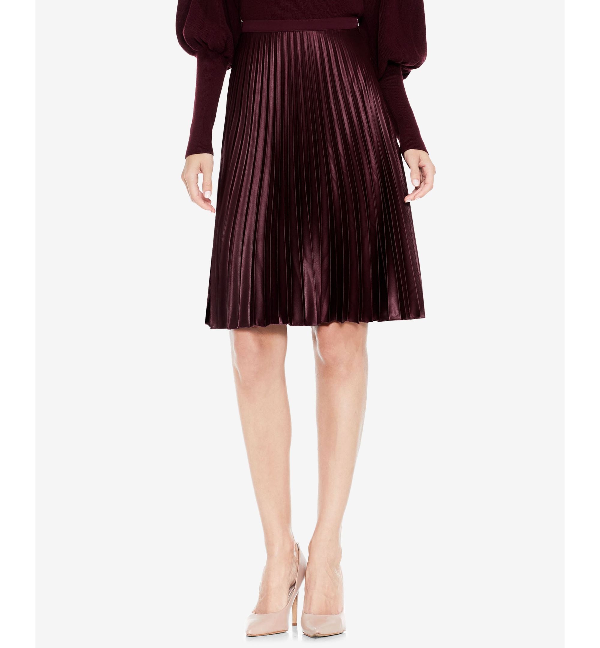 Vince Camuto Pleated Skirt
