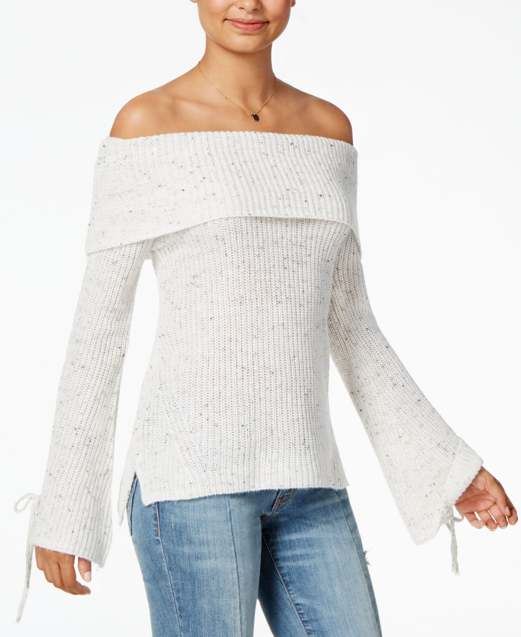 American Rag Juniors Off The Shoulder Sweater