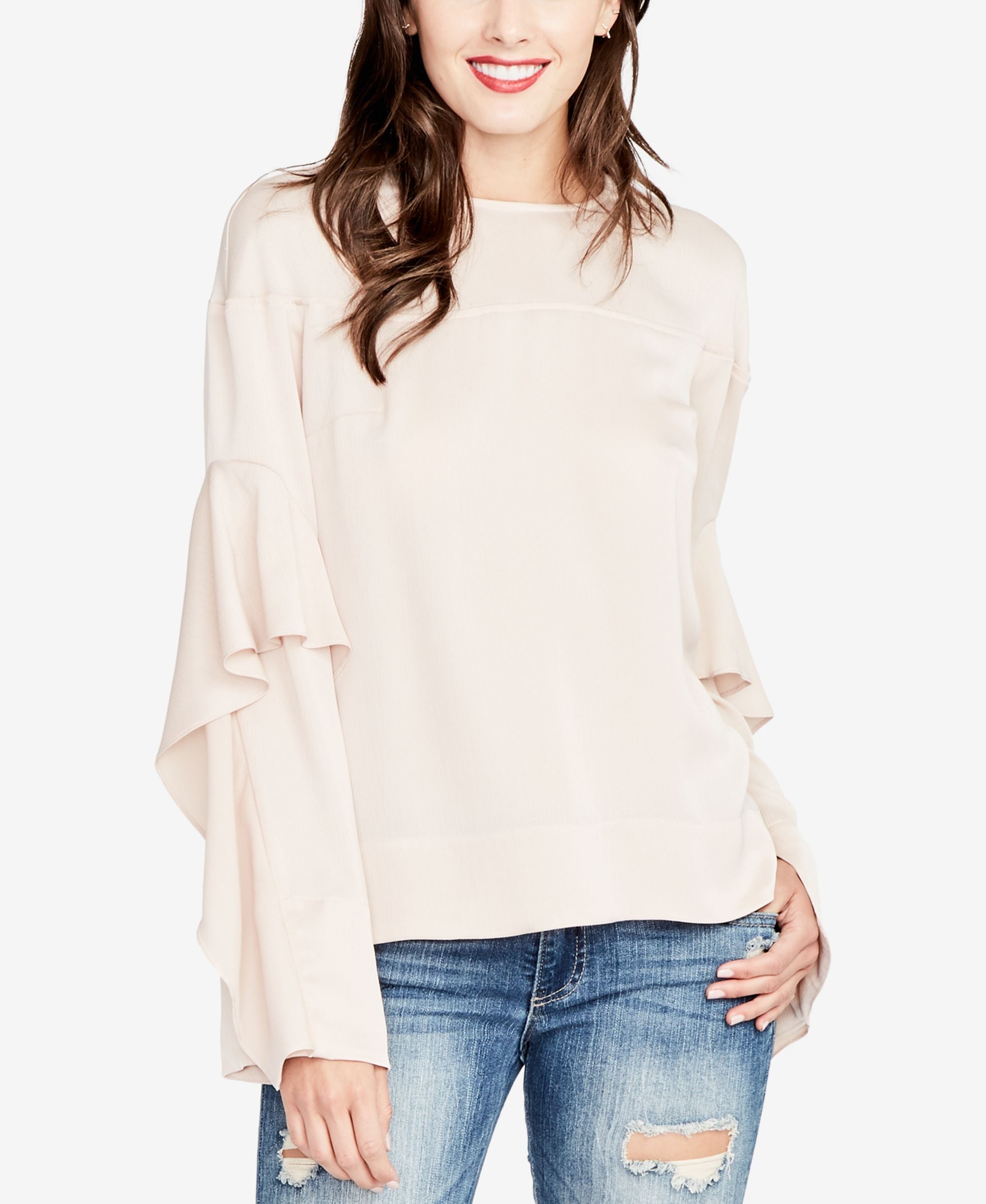 Rachel Rachel Roy Ruffle Sleeve Top