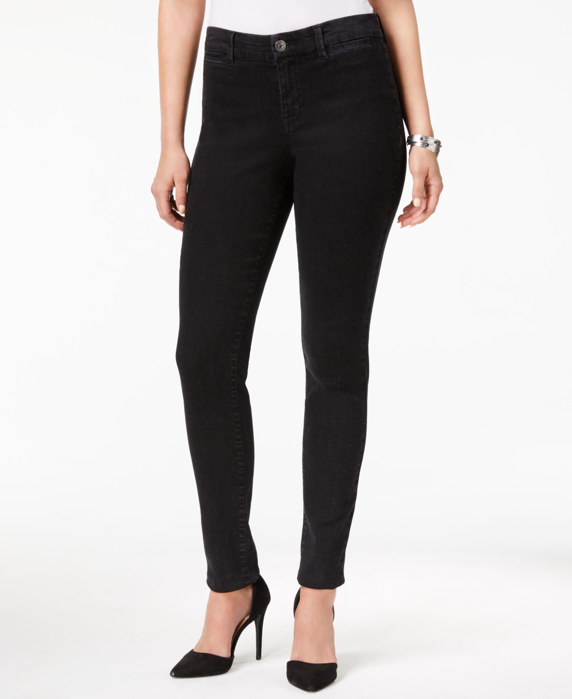 Style & Co Curvy Fit Two Pocket Skinny Jeans