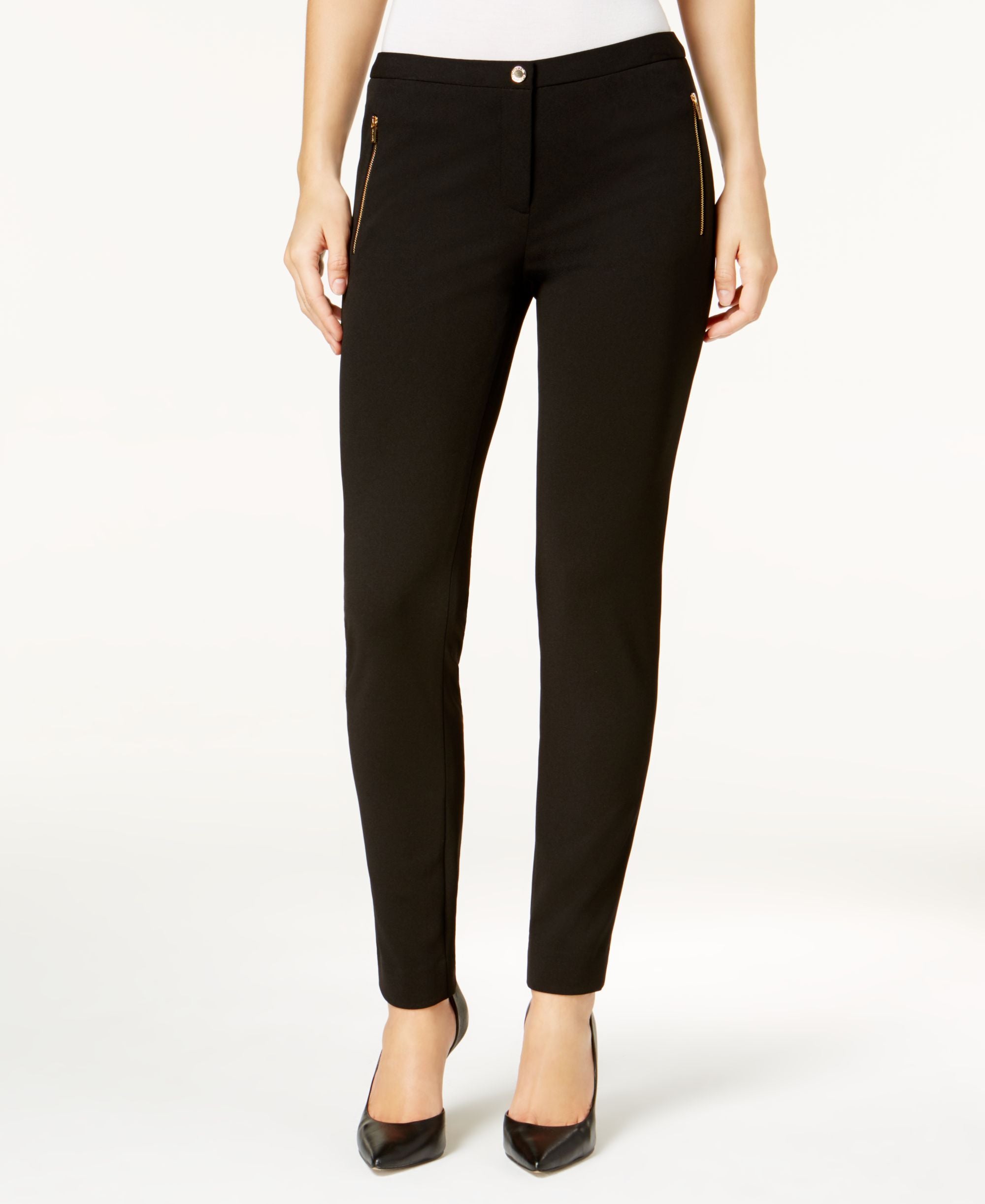 Calvin Klein Zipper Pocket Skinny Pants