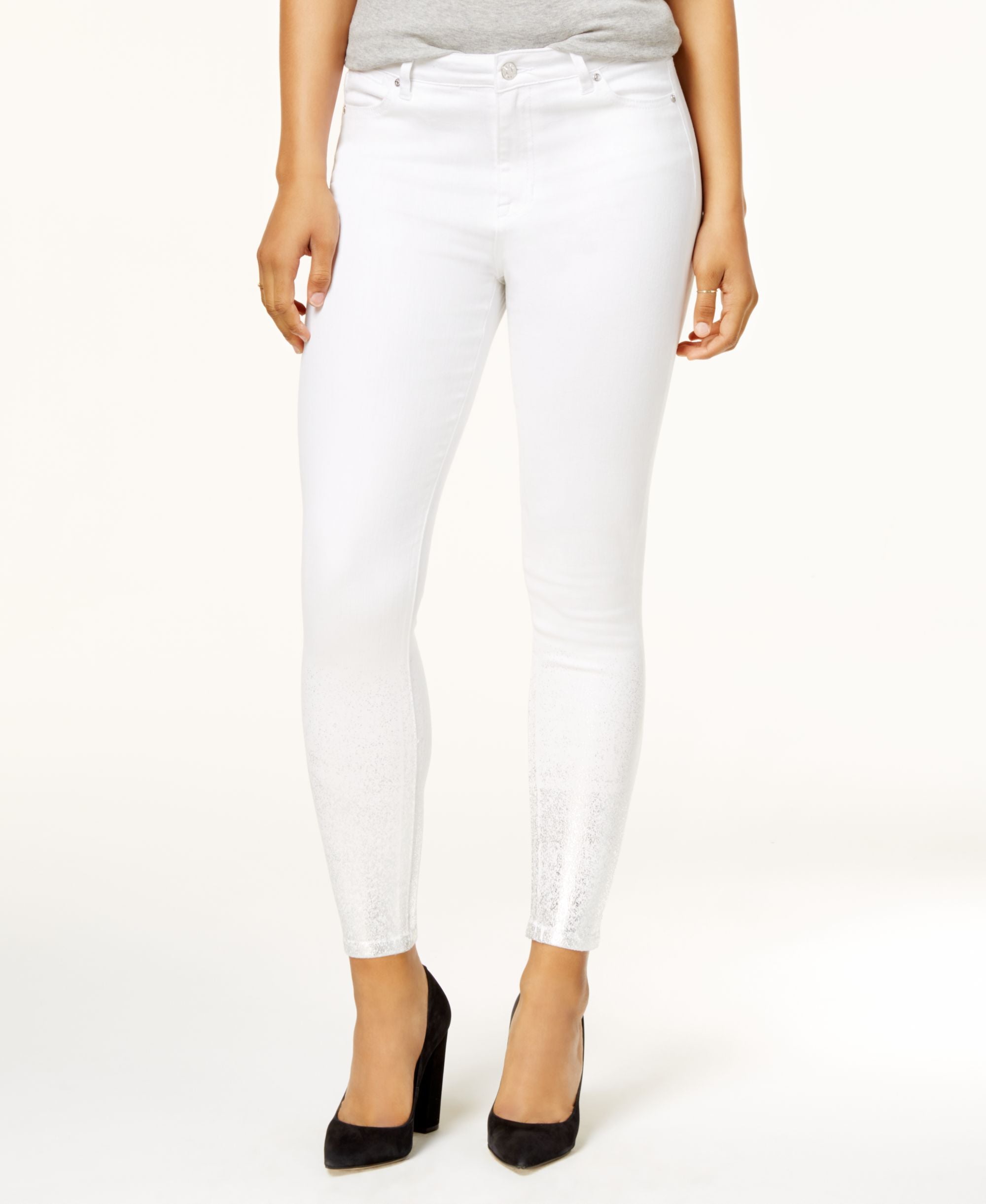 Celebrity Pink Juniors Embellished Skinny Jeans