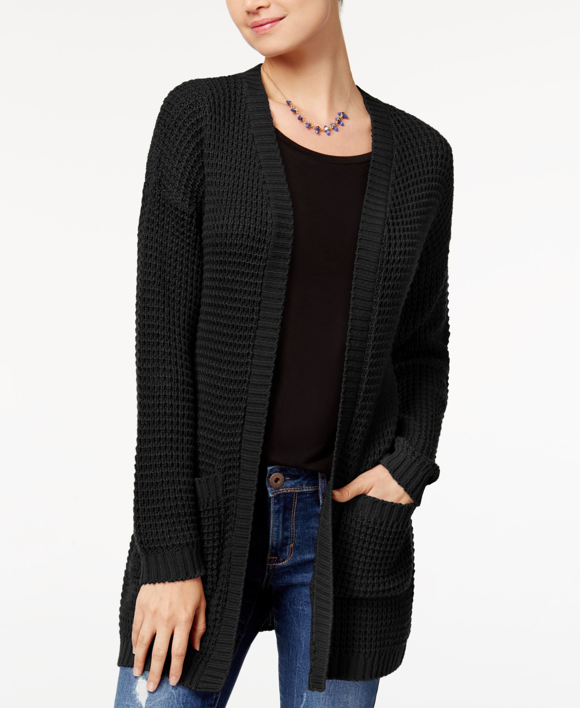 Say What Juniors Drop Shoulder Cardigan