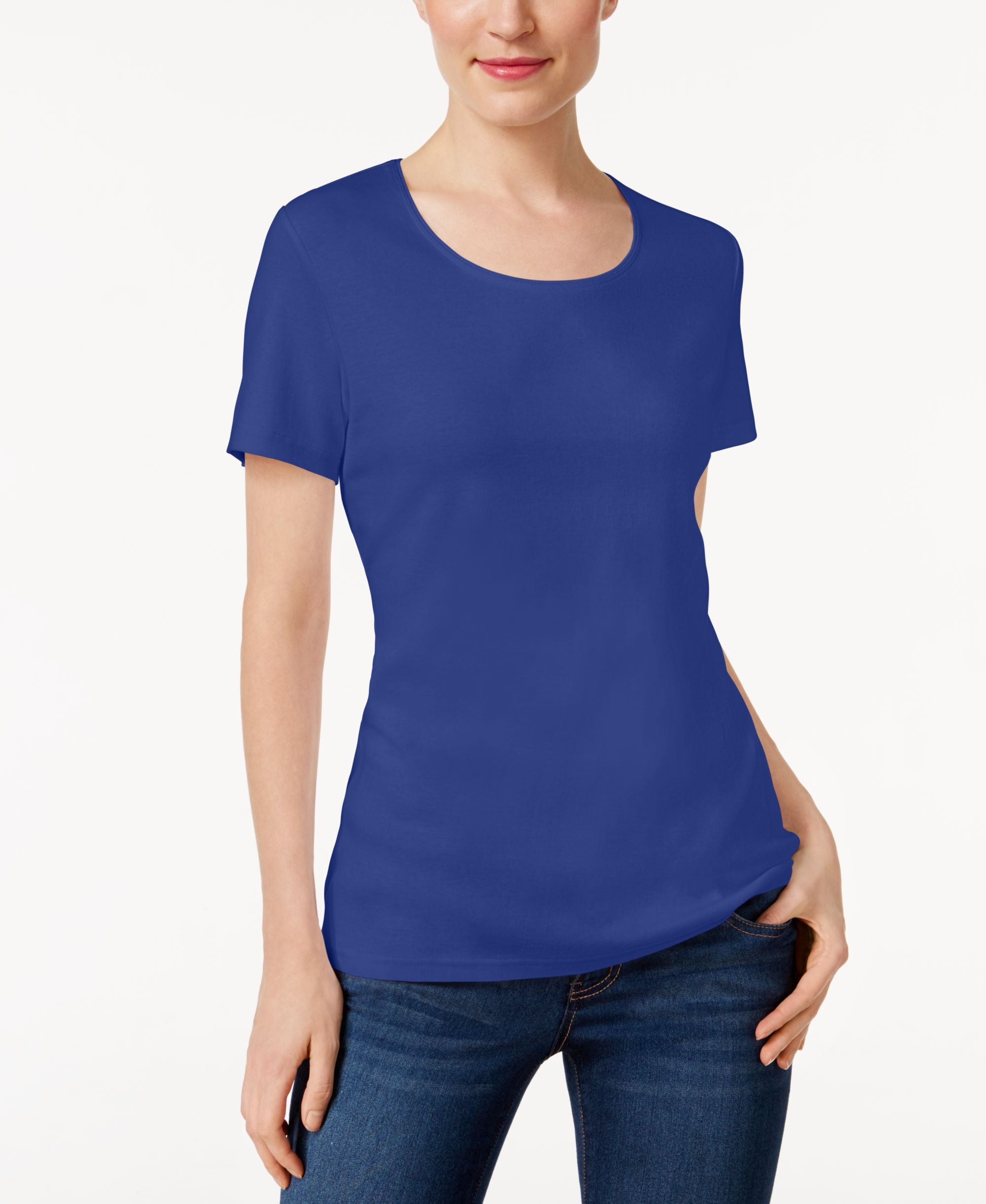 Scoop-Neck T-Shirt