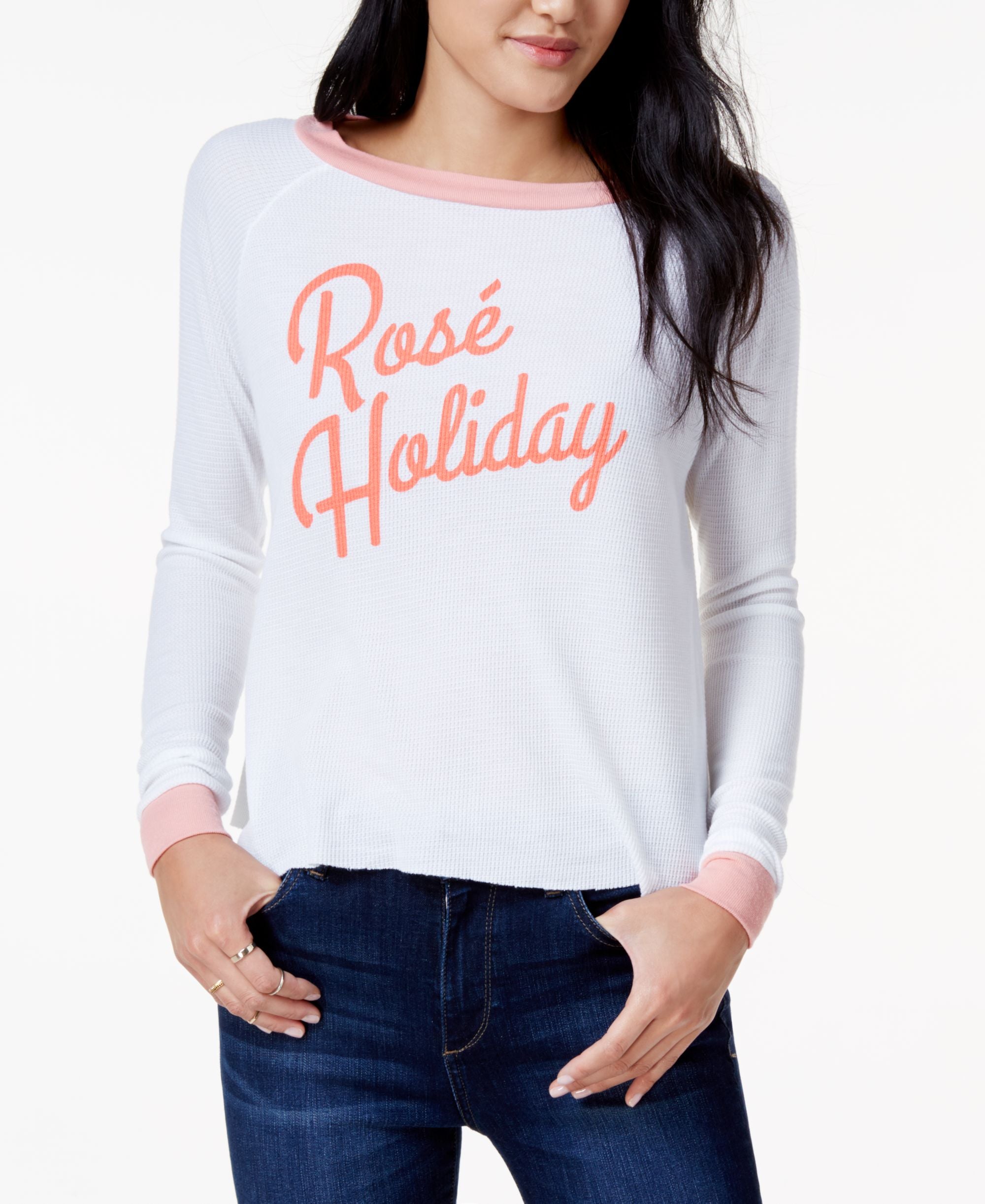 Ros&eacute; Holiday Graphic T-Shirt