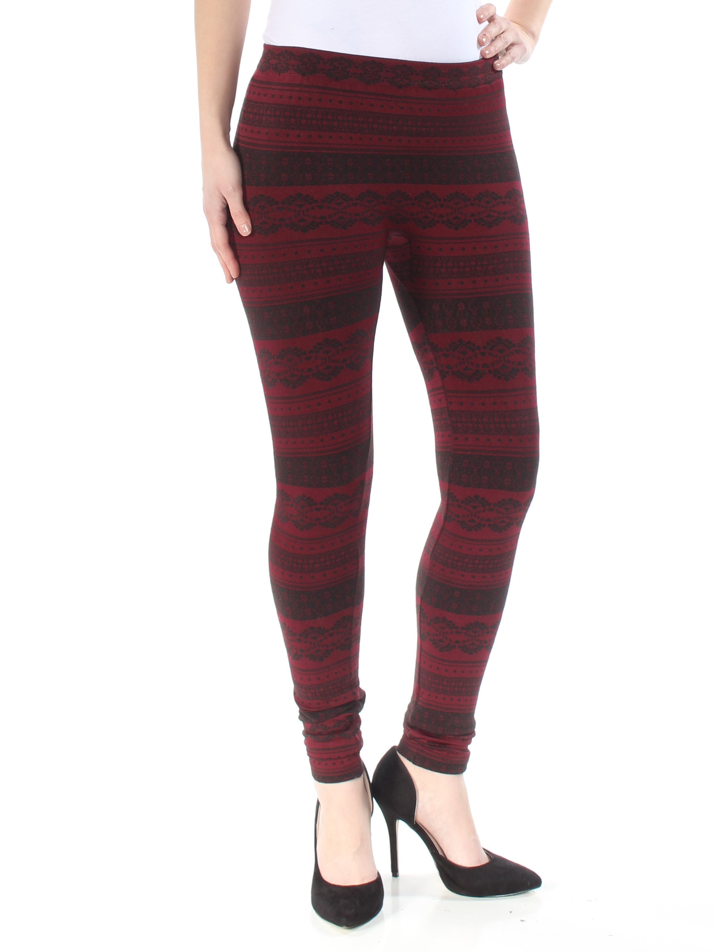Pink Rose - Fleece Lined Leggings