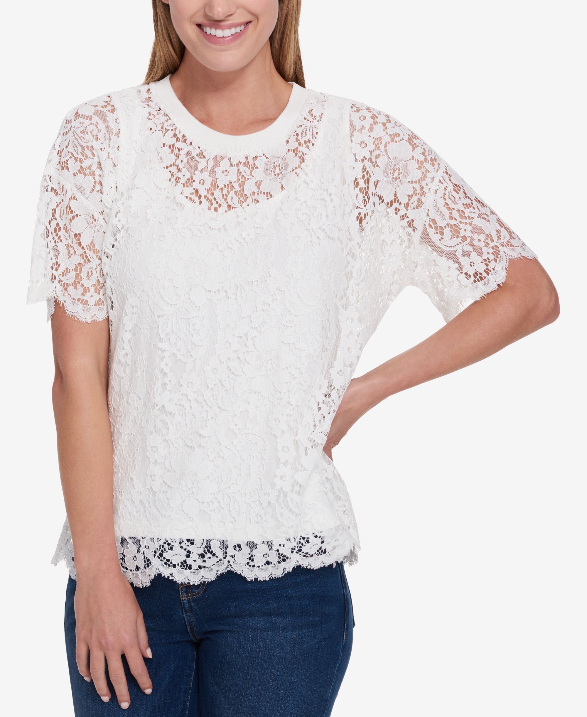 Tommy Hilfiger Lace T-Shirt
