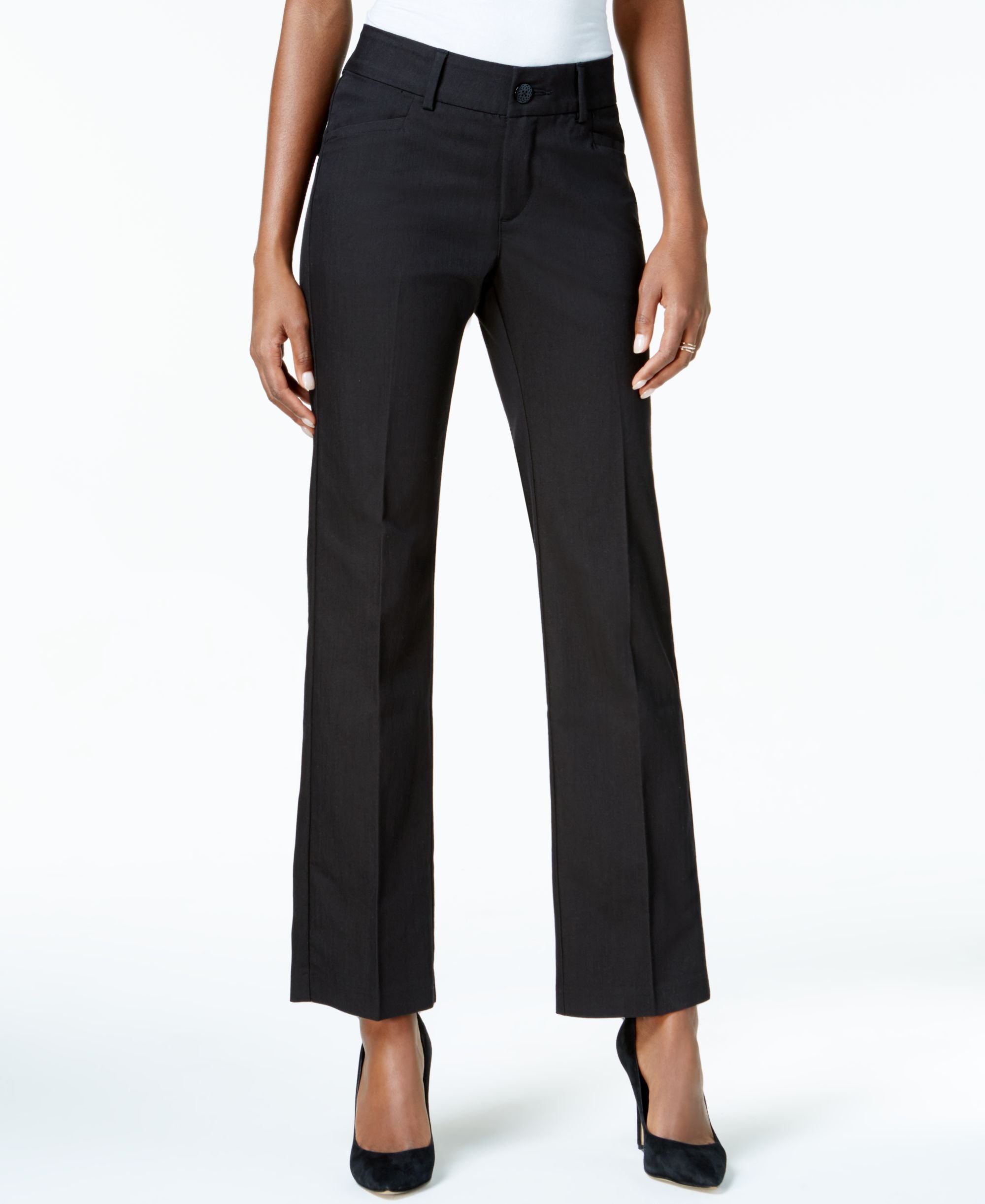 Lee Petite Madelyn Straight Leg Trousers