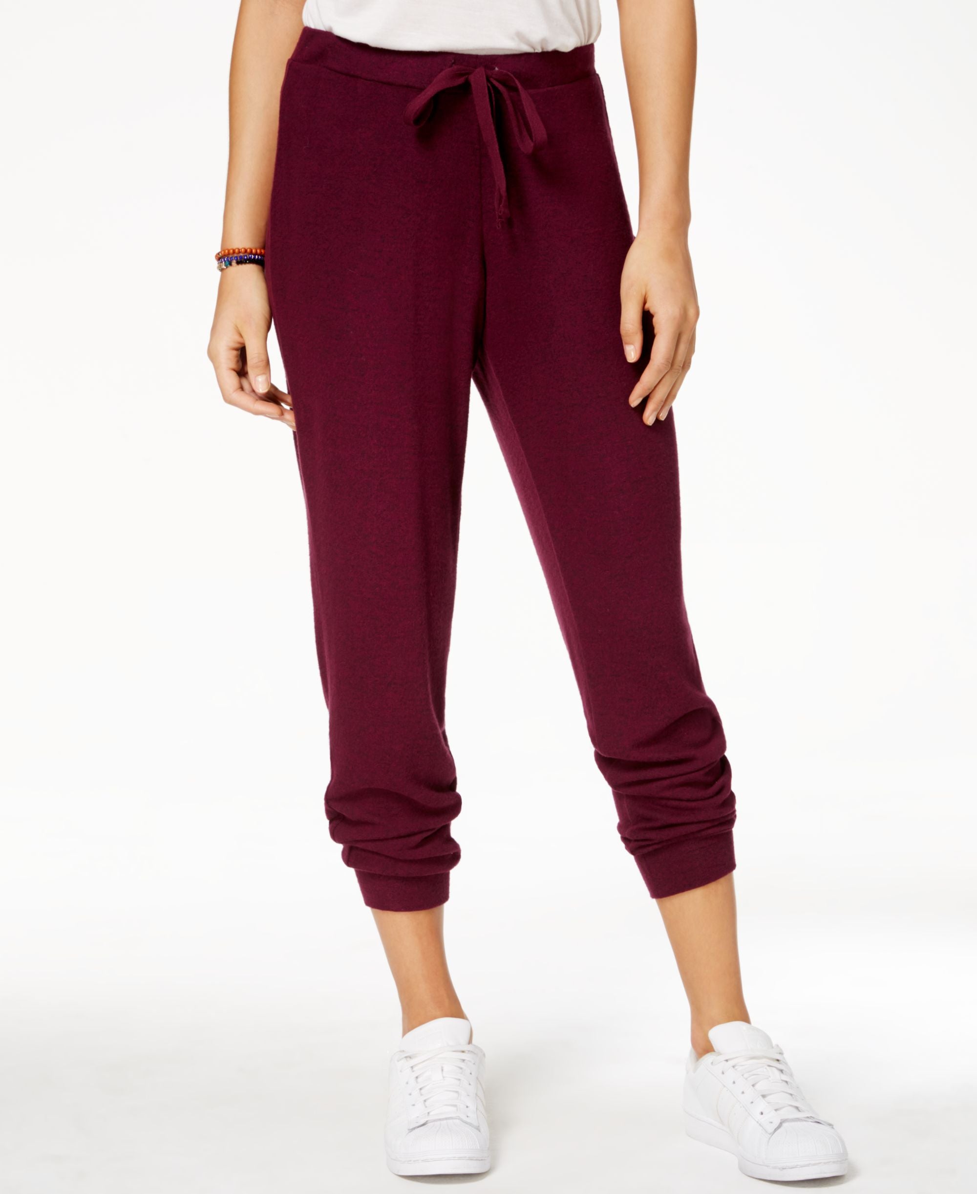 Hippie Rose Juniors Marled Super Soft Jogger Pants