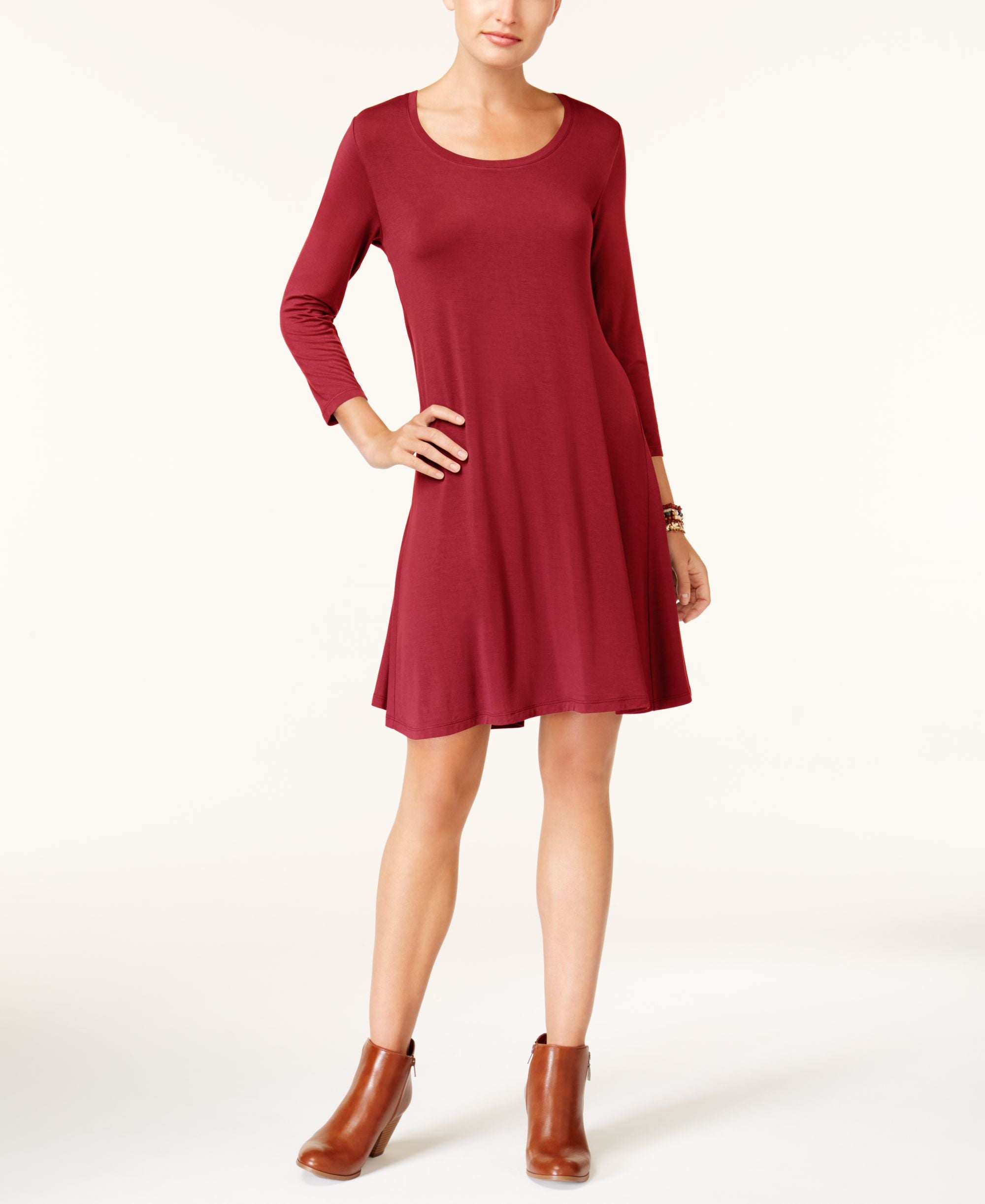 Petite Swing Dress