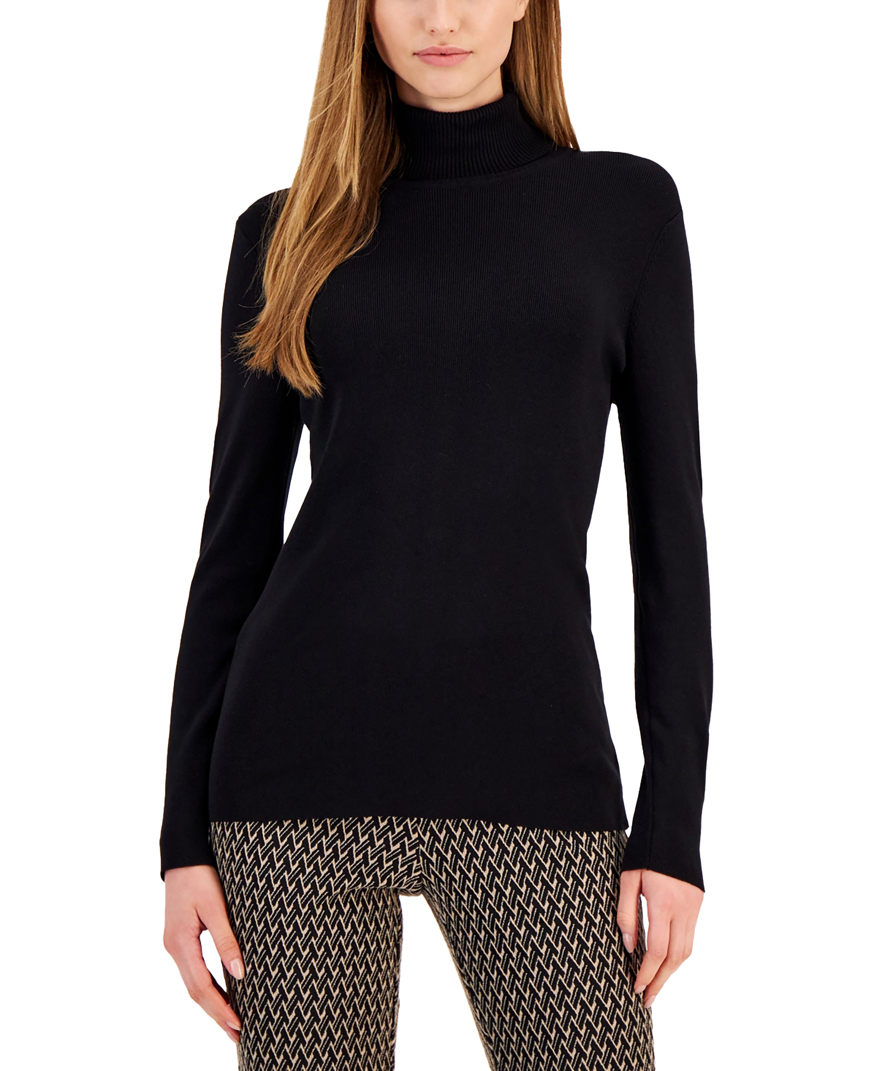 Women's Knit Turtleneck Top