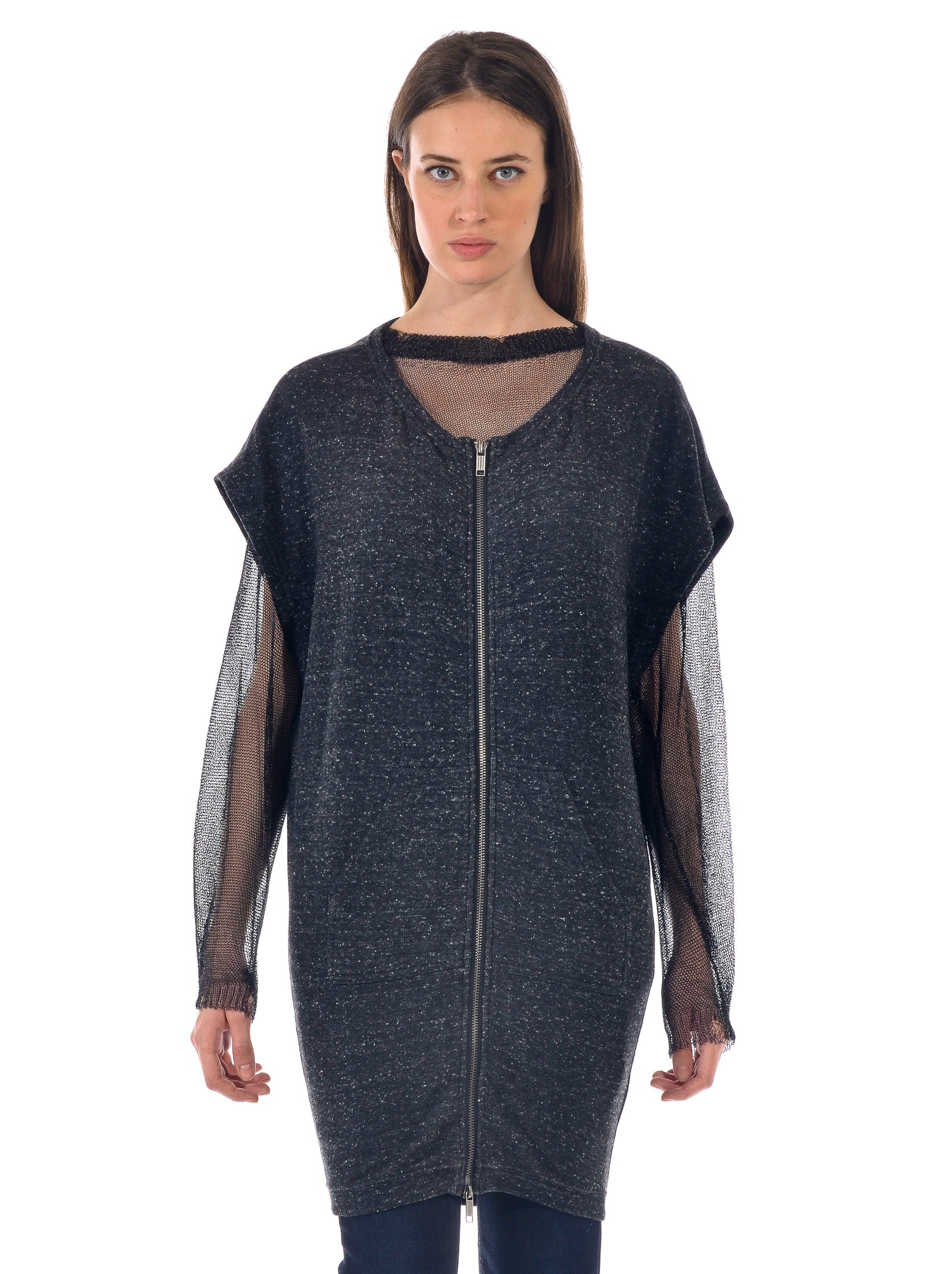 Diesel Womens D-Gertrude-Sm-B 00Slg Black Dress