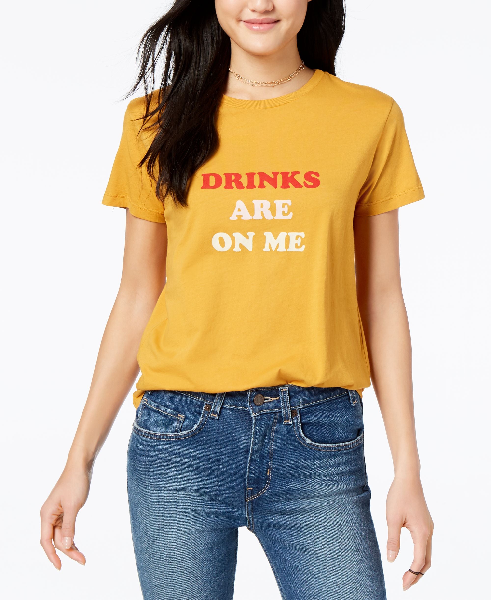 Ban.do Drinks Cotton Graphic Print Classic T-Shirt