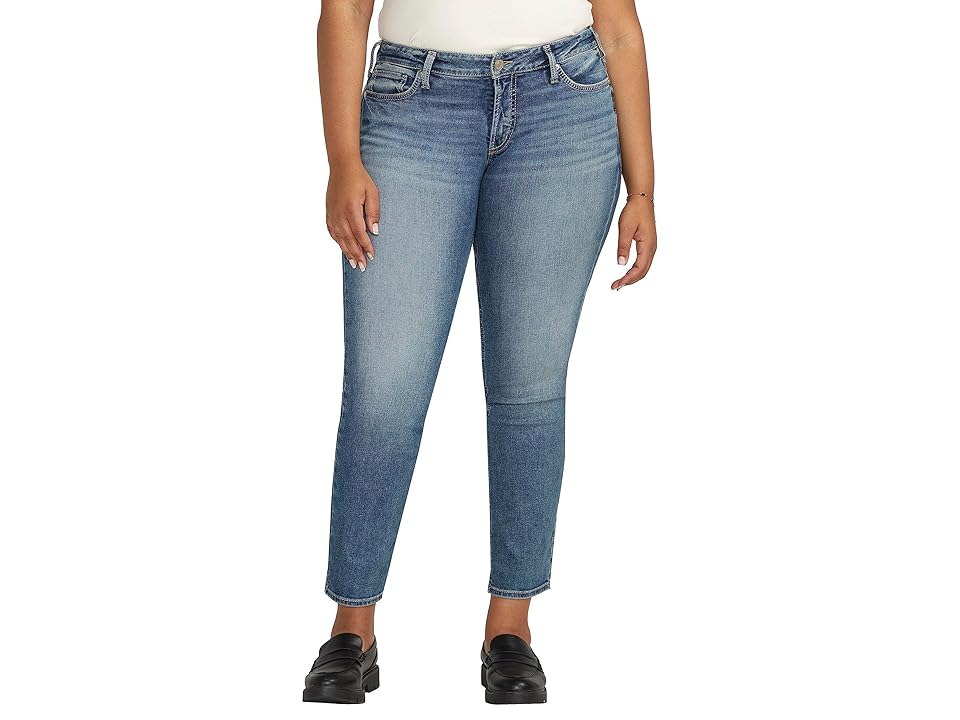 Plus Size Britt Straight-Leg Denim Jeans