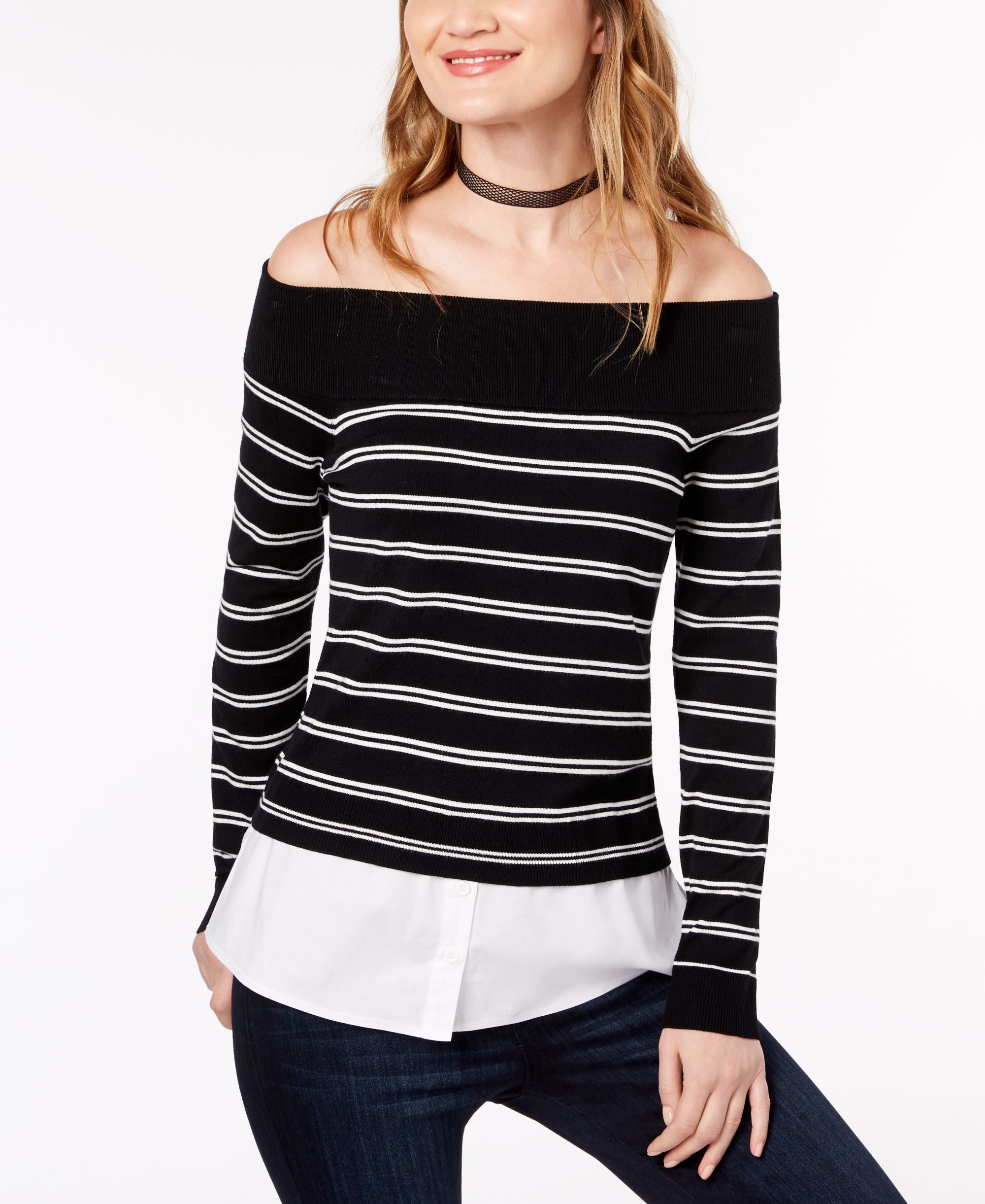 Off The Shoulder Sweater