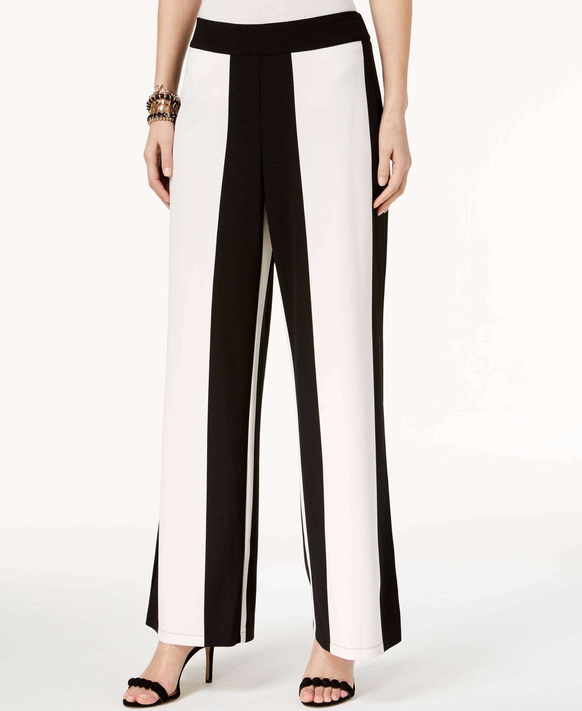 Striped Wide Leg Pants