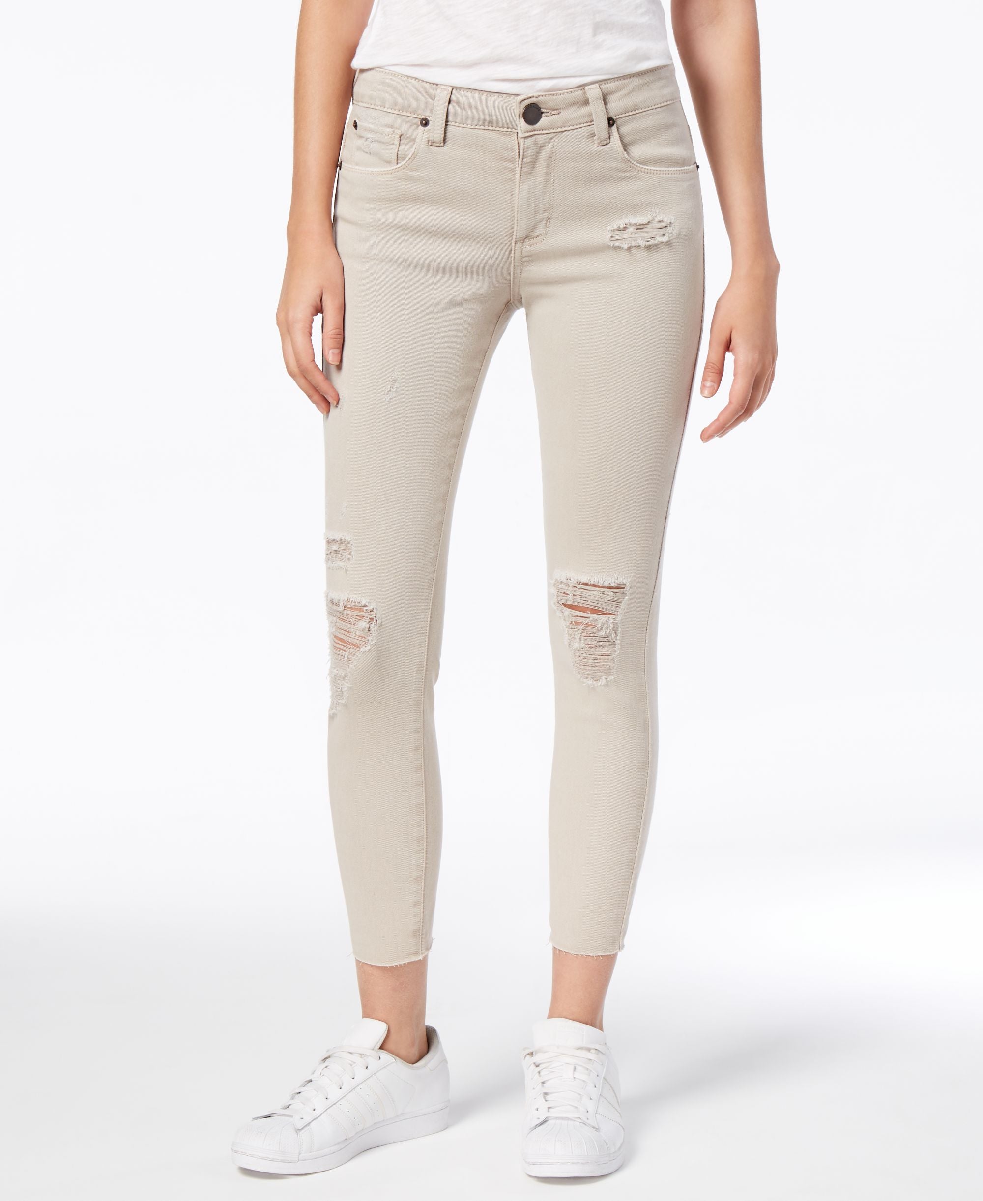 Sts Blue Emma Mid Rise Released Hem Skinny Jeans