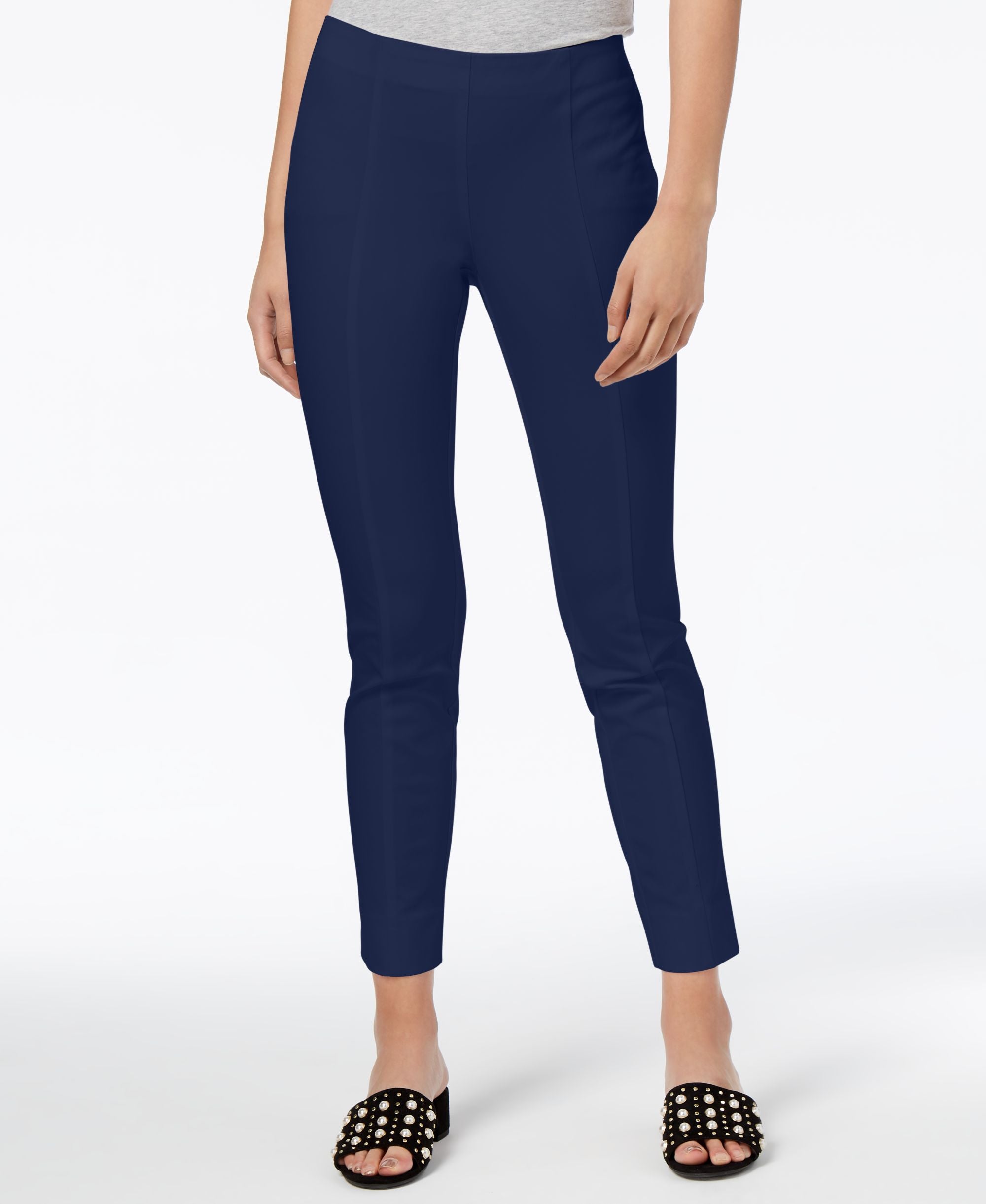 Maison Jules Pull On Ankle Pants
