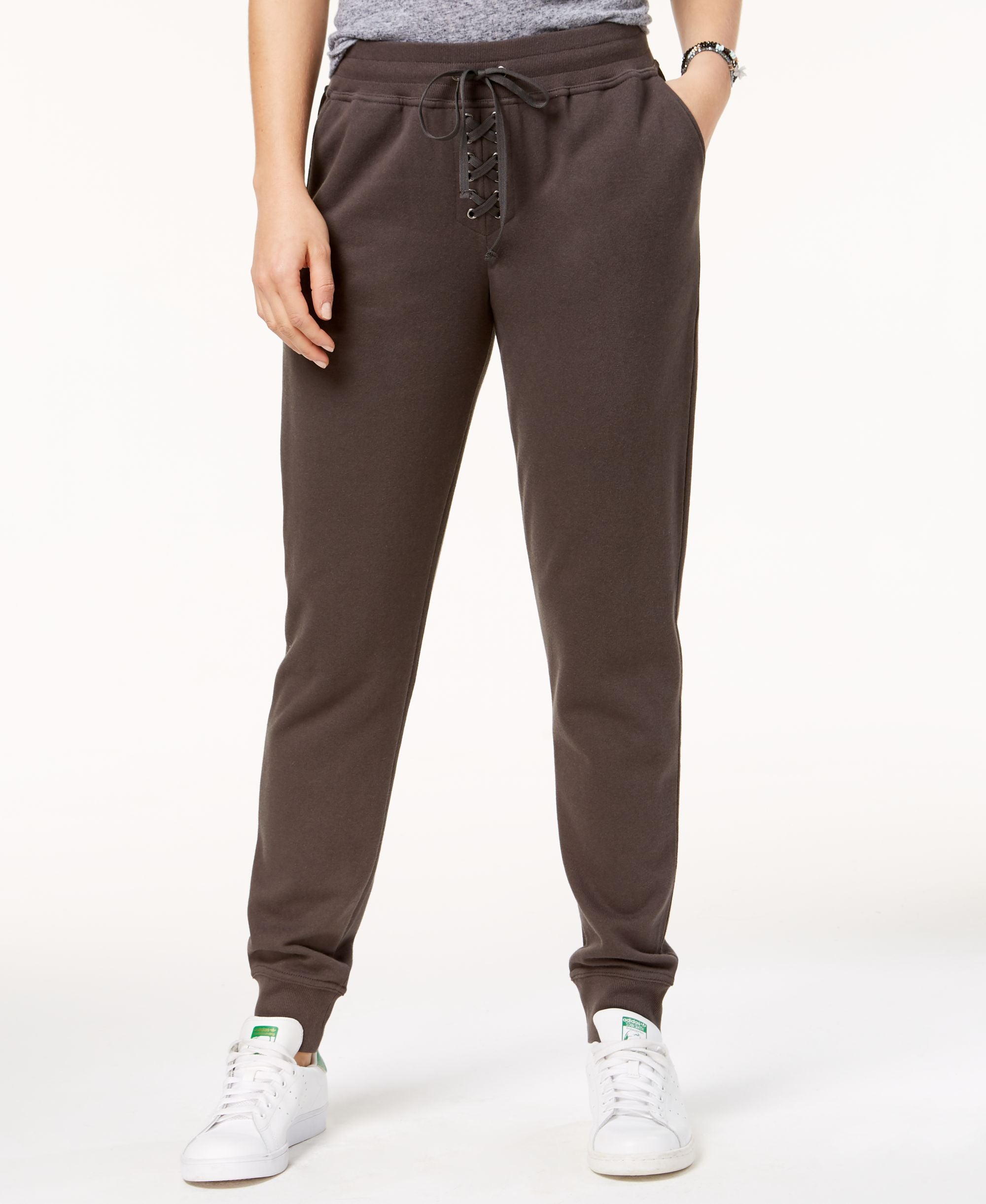 Material Girl Active Juniors Lace Up Sweatpants