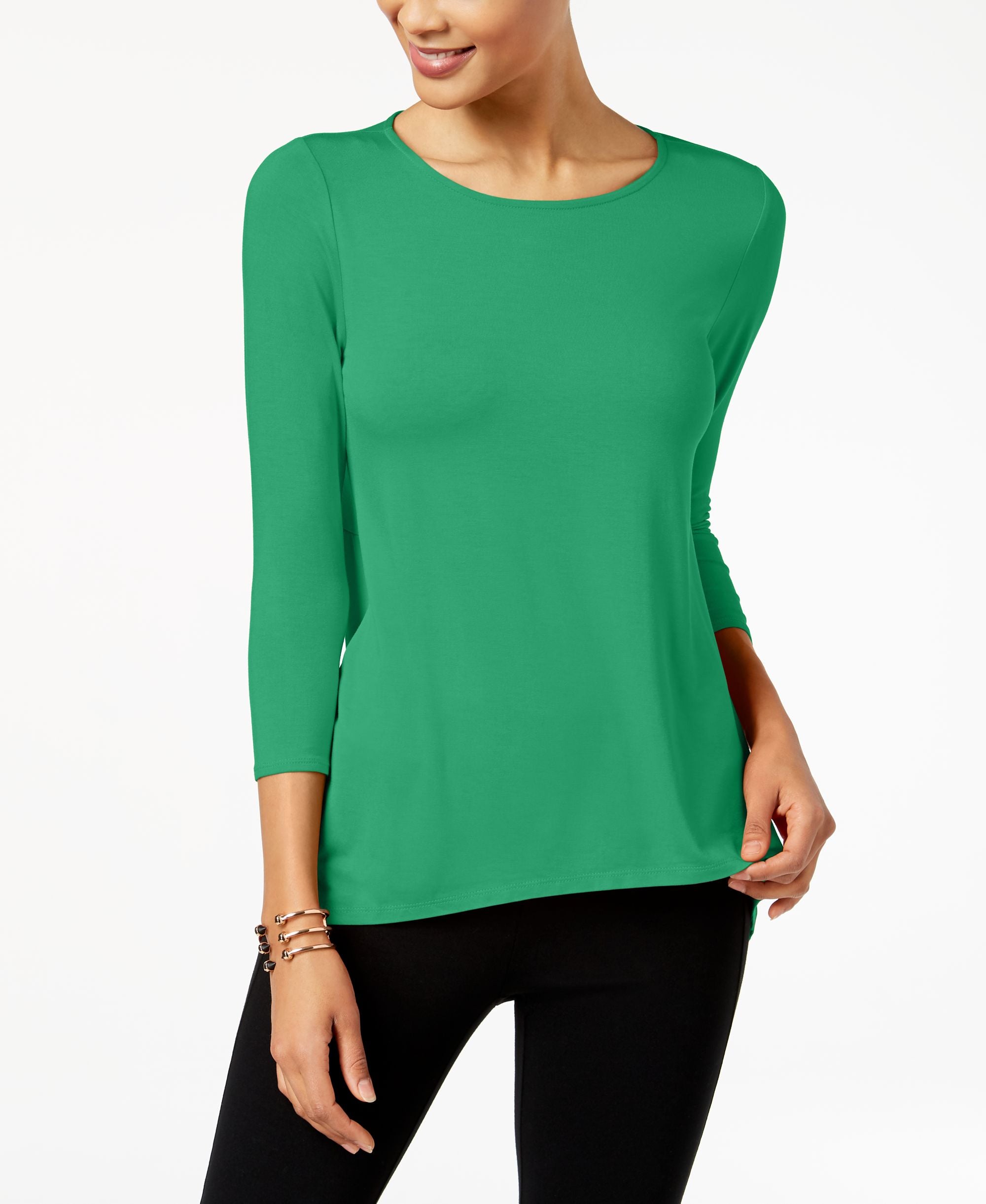 Woven-Back Top
