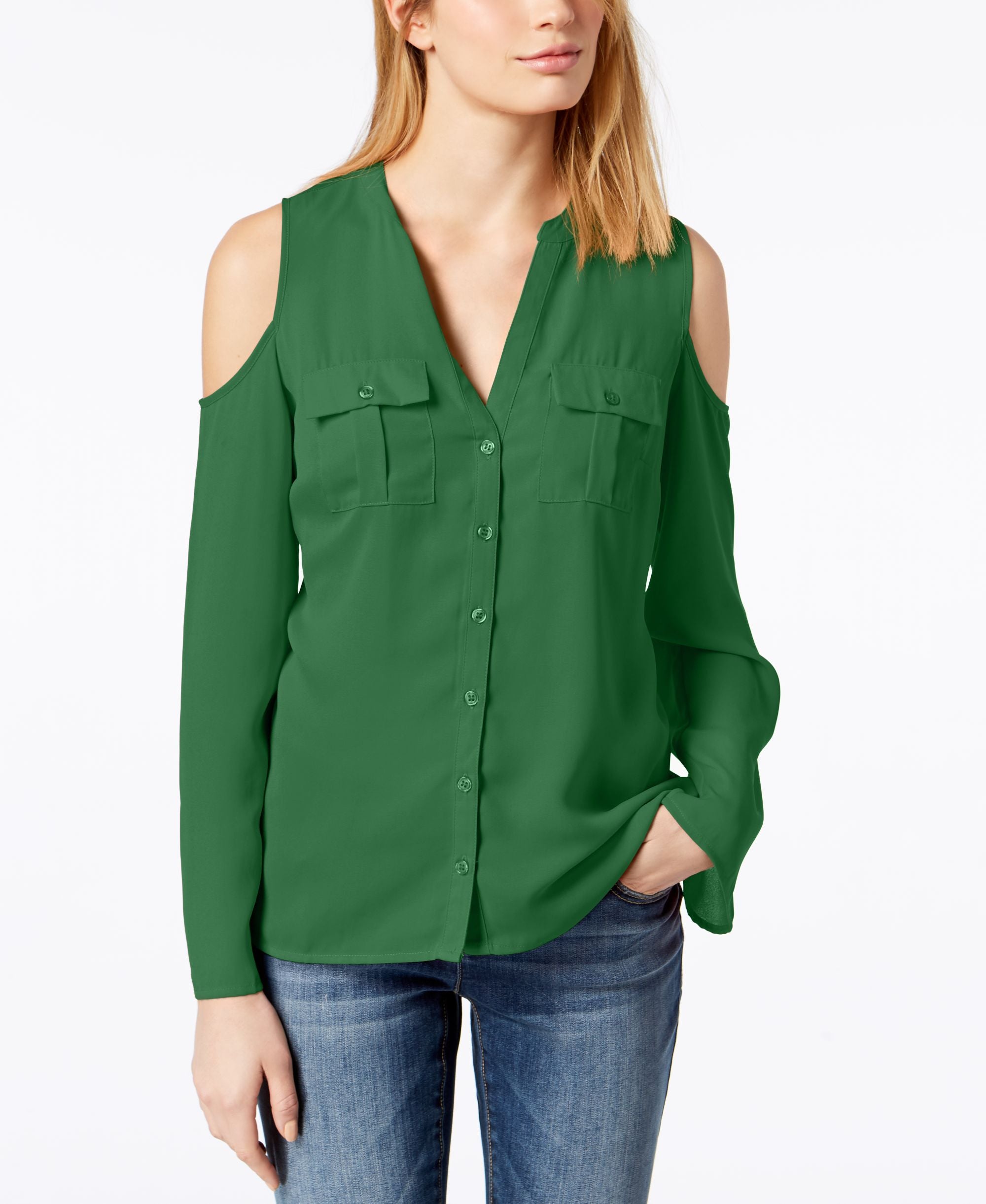 Cold Shoulder Blouse