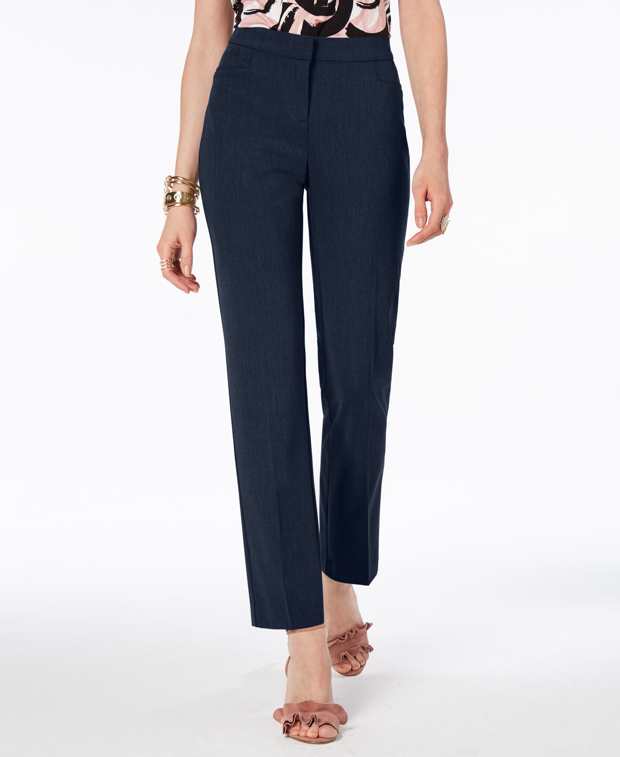 Women's Straight-Leg Pants, Regular, Long & Short Lengths