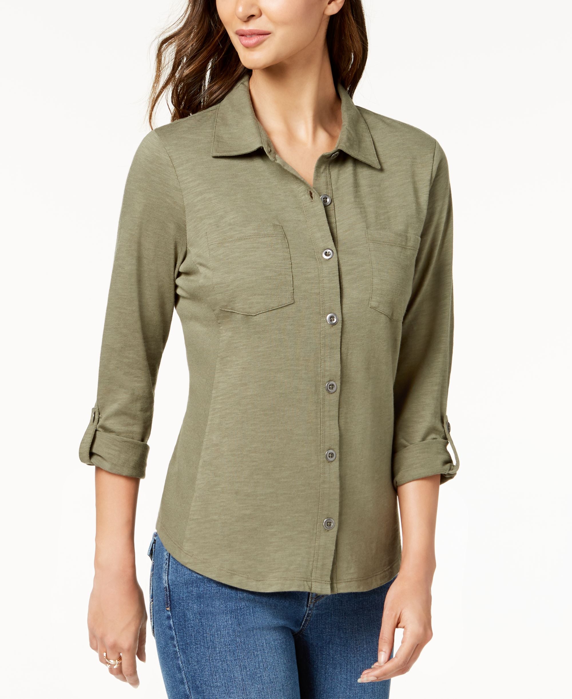 Style & Co Utility Shirt