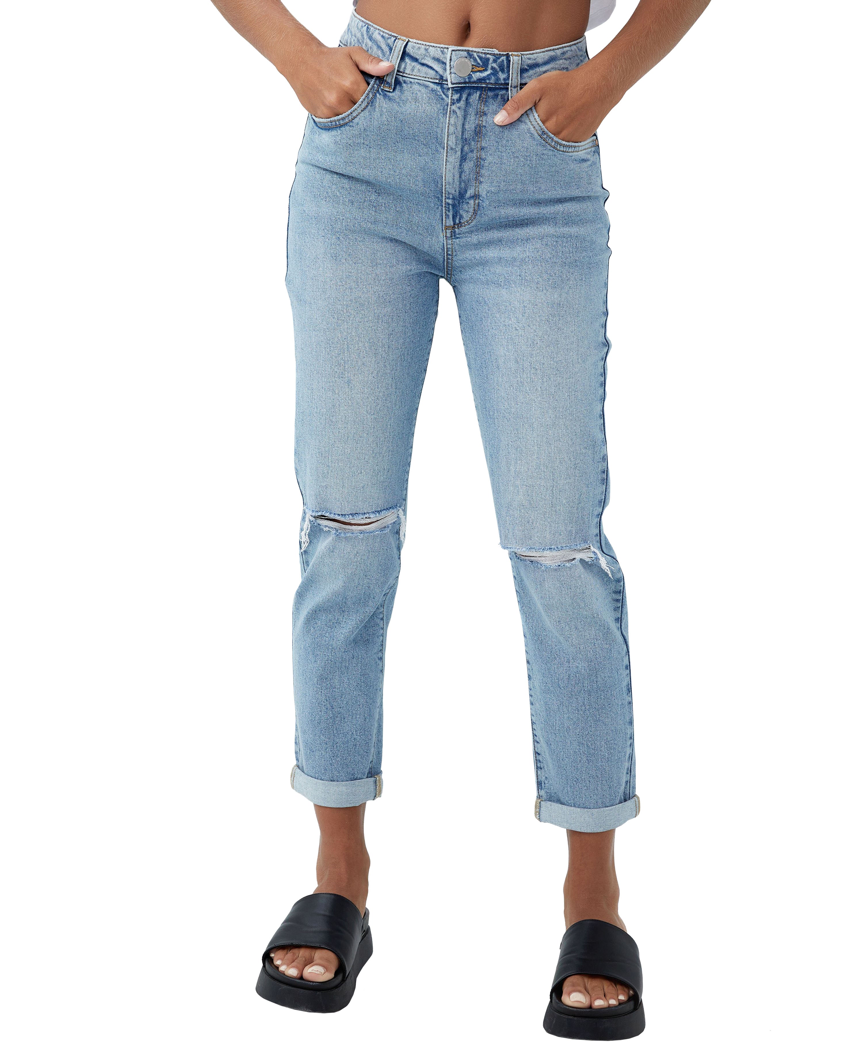 Women's Stretch Mom Denim Jean