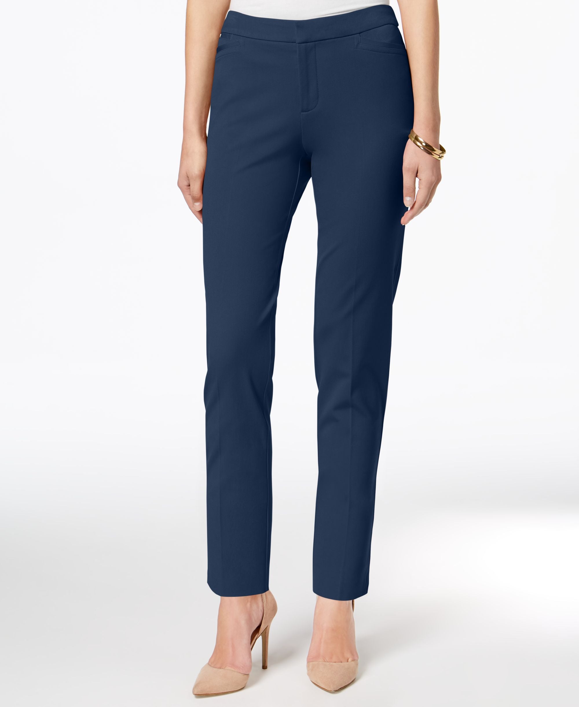 Charter Club Tummy Control Slim Leg Pants