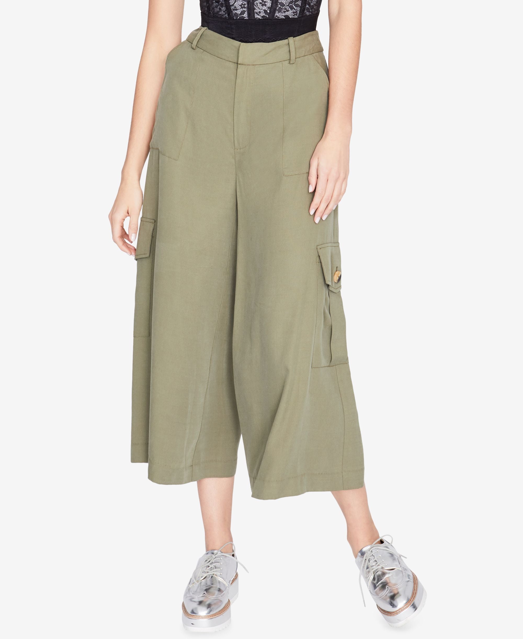 Rachel Rachel Roy Wide Leg Cargo Pants