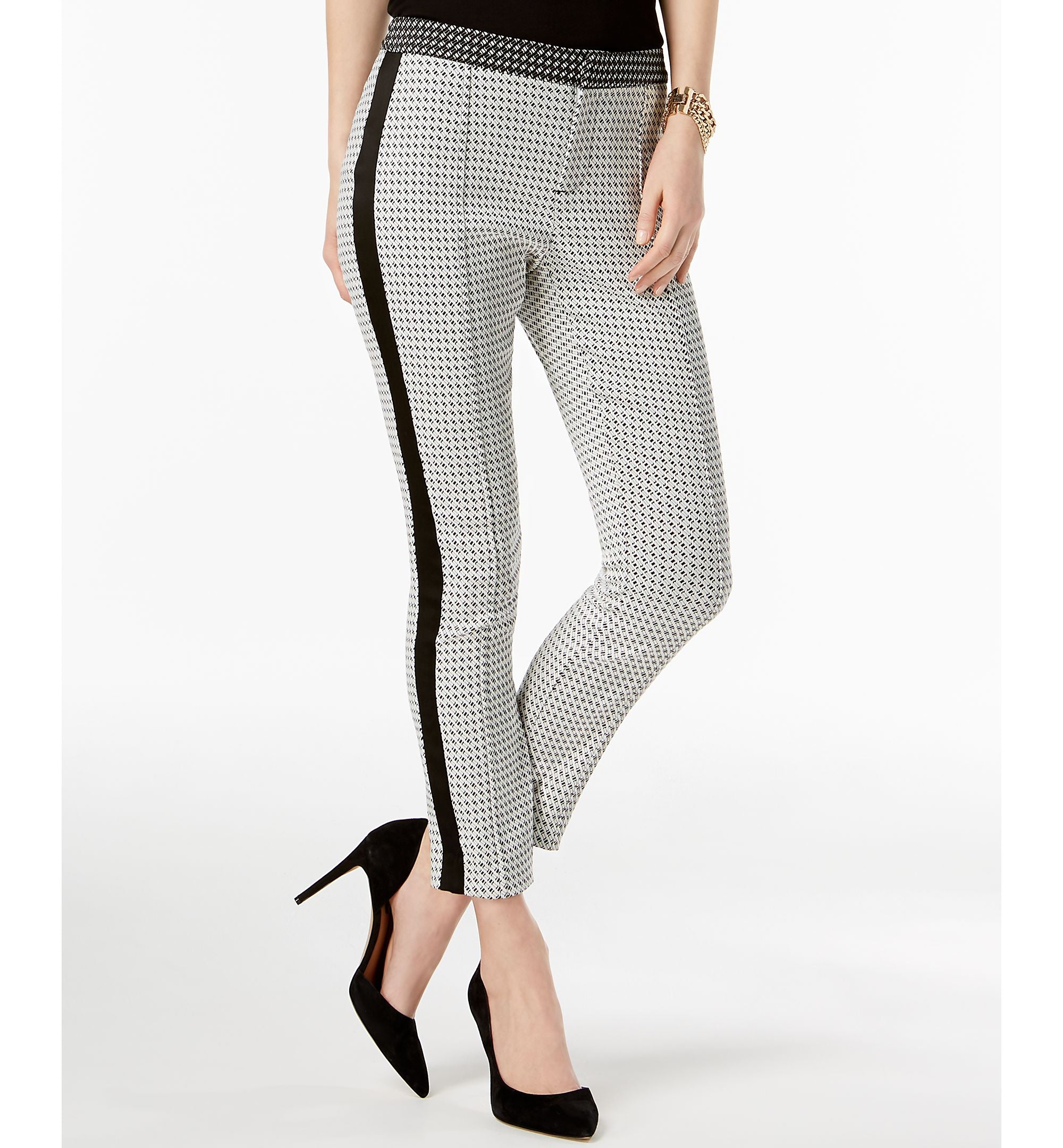 Striped Skinny Pants