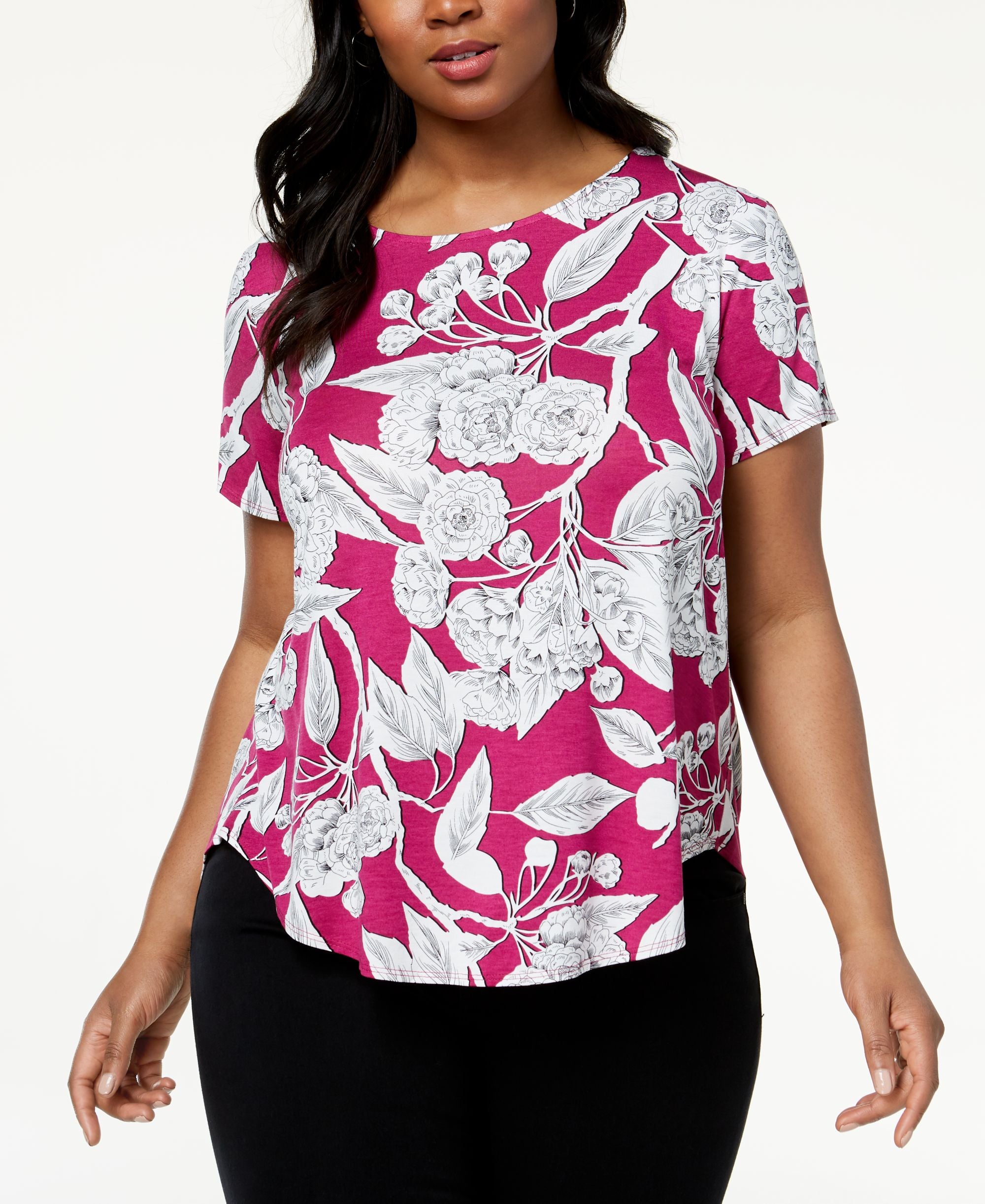 Plus Size Printed T-Shirt