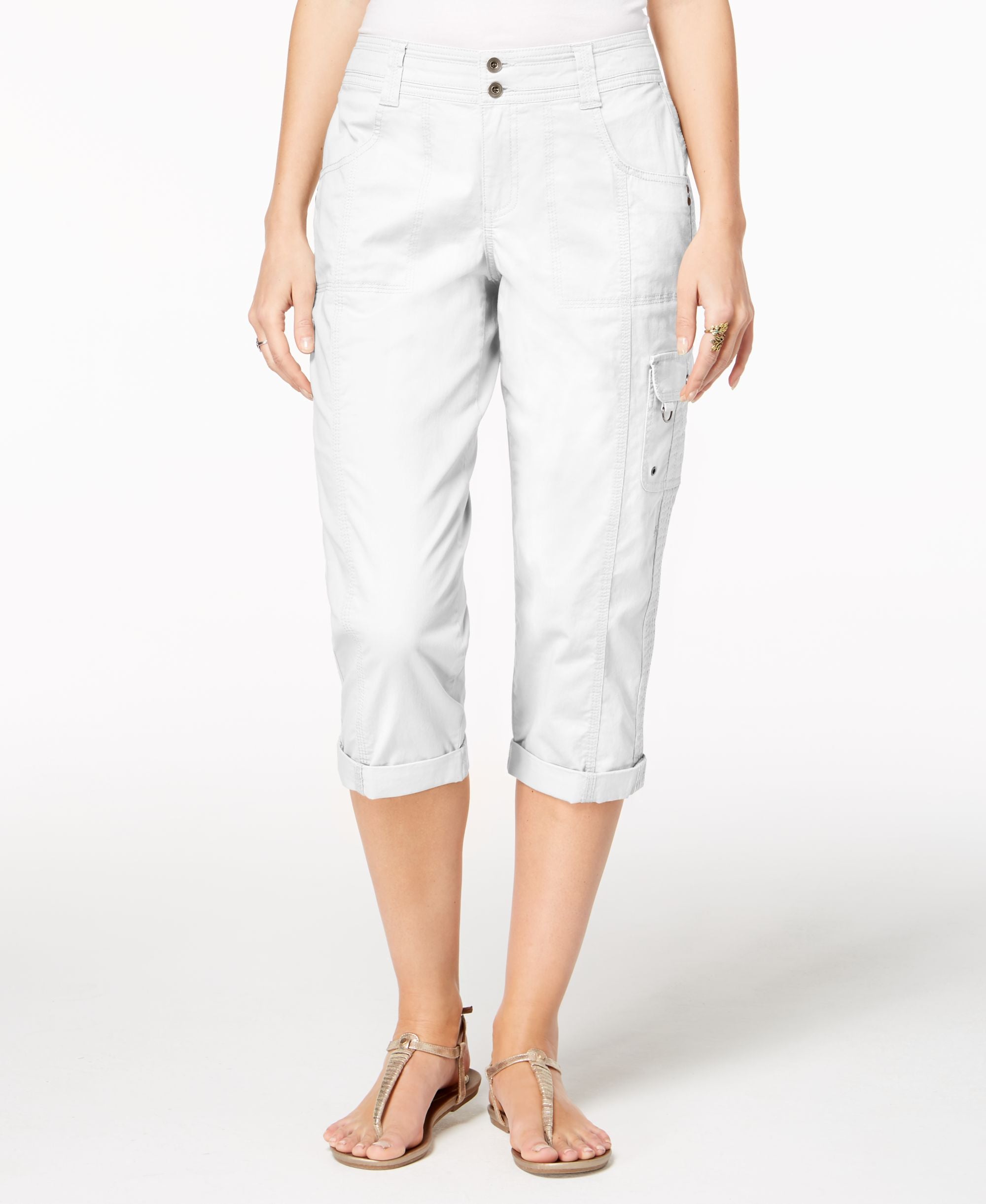 Style & Co Cropped Cargo Pants
