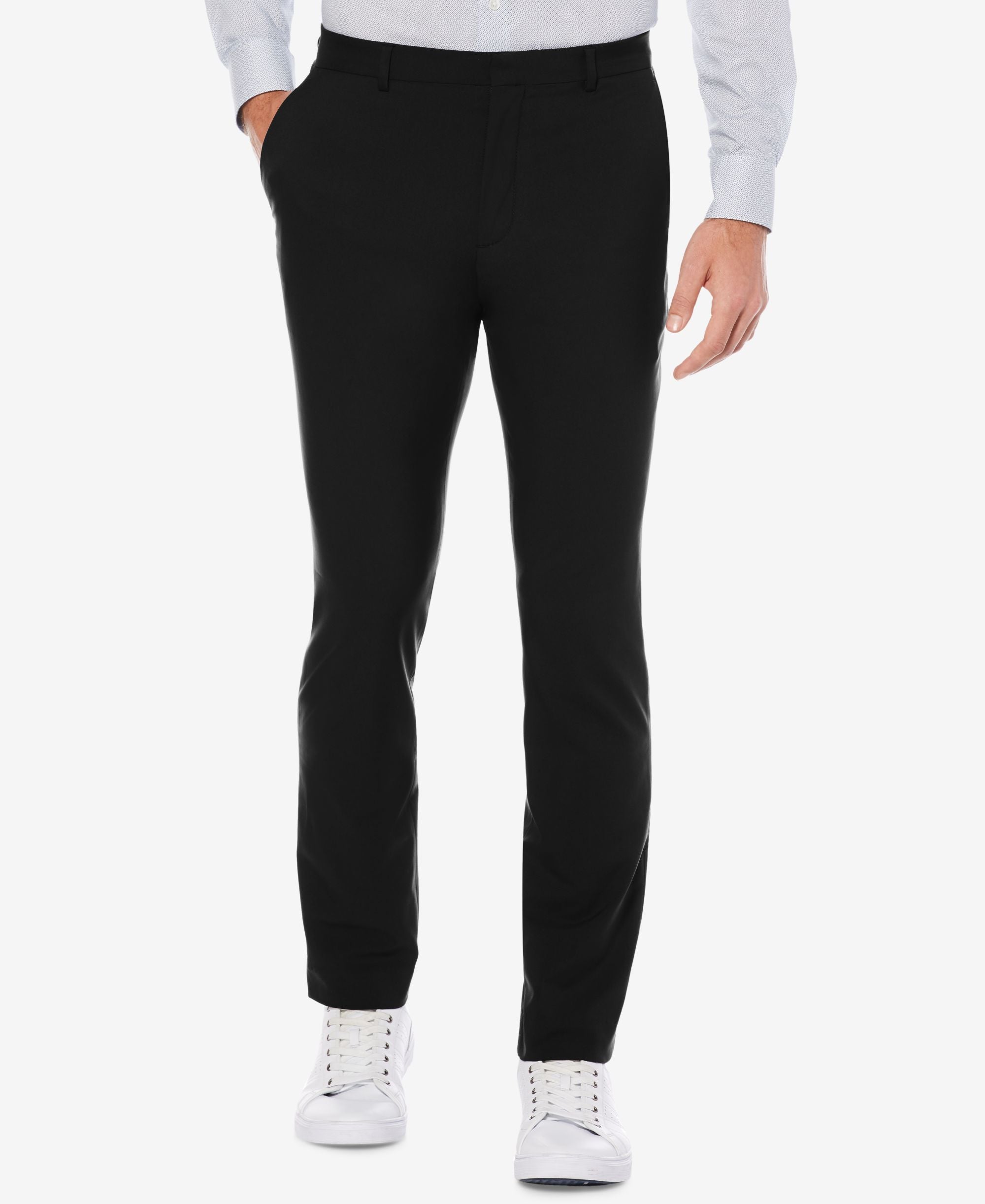 Extra Slim-Fit Solid Water Repellent Men's Dress Pants