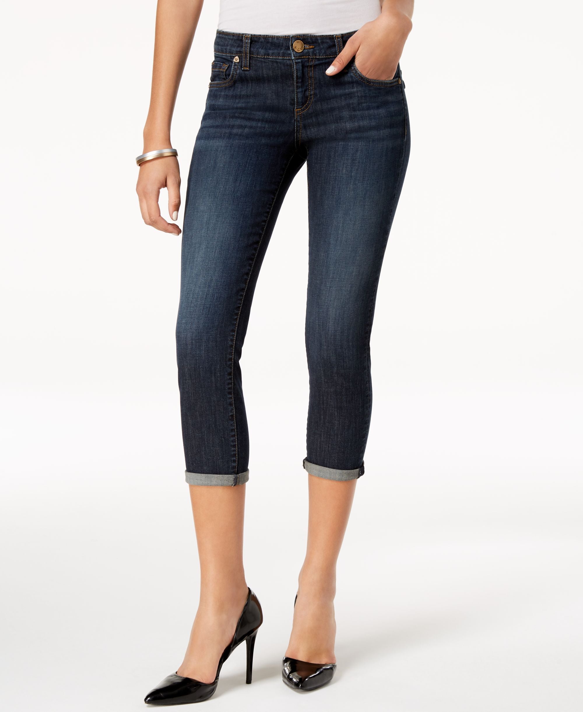 Kut From The Kloth Petite Maggie Cropped Skinny Jeans