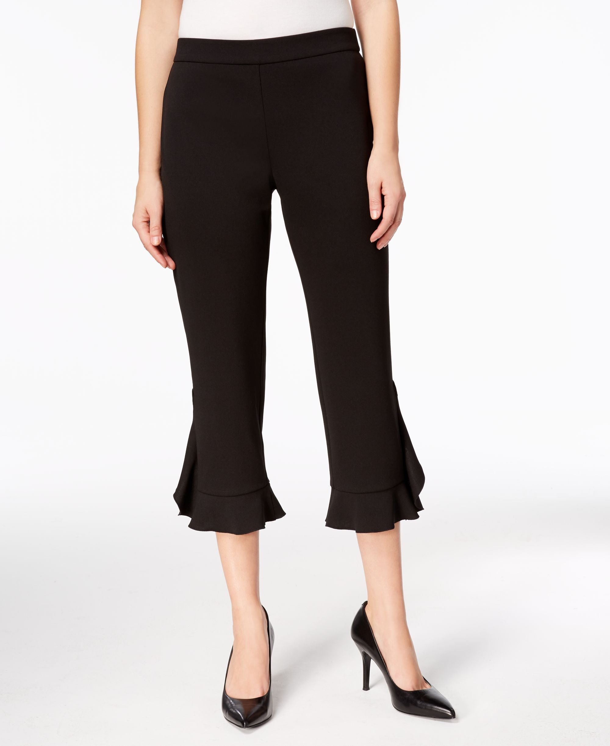Alfani Ruffle Hem Pants