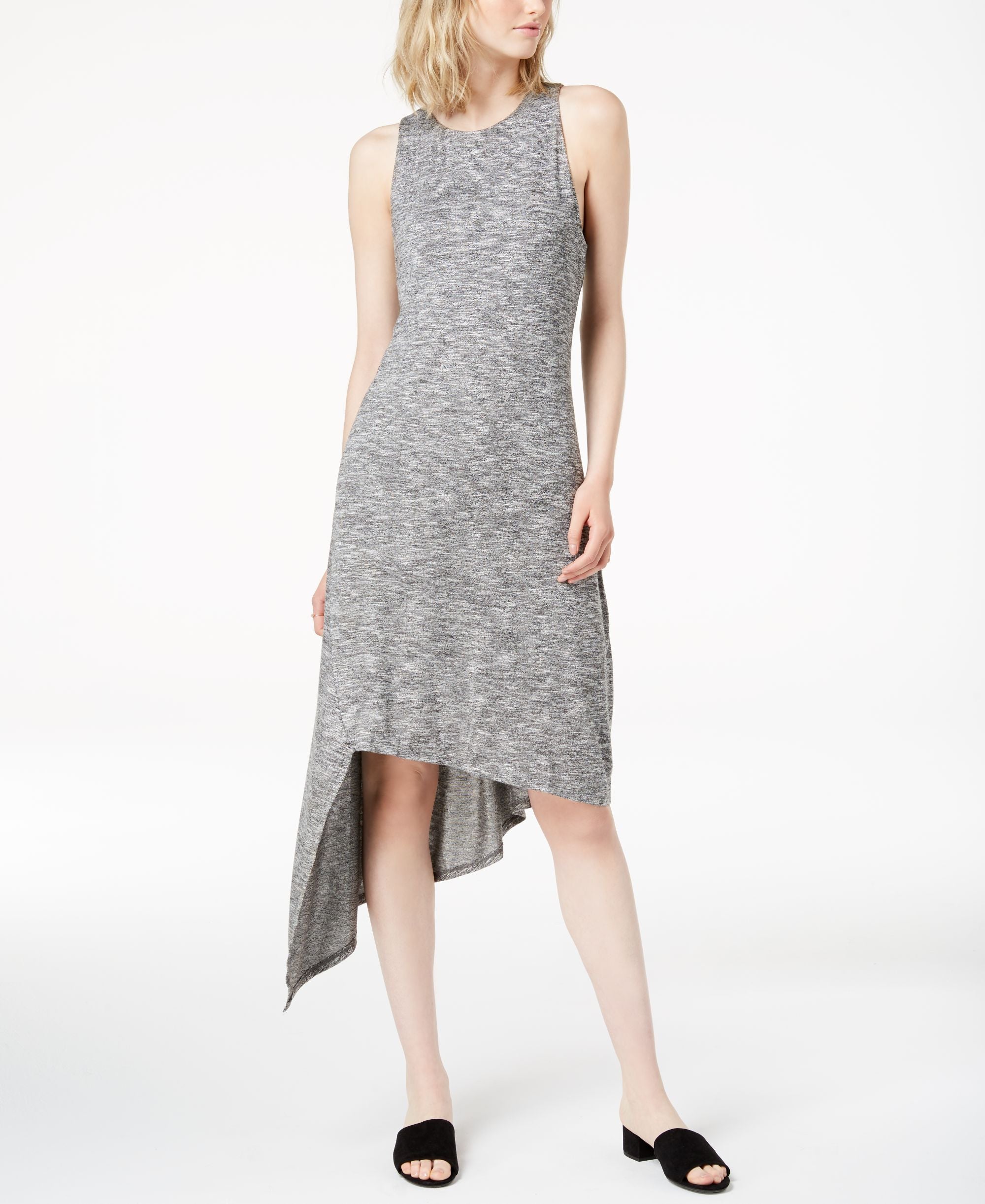 Asymmetrical Knit Dress