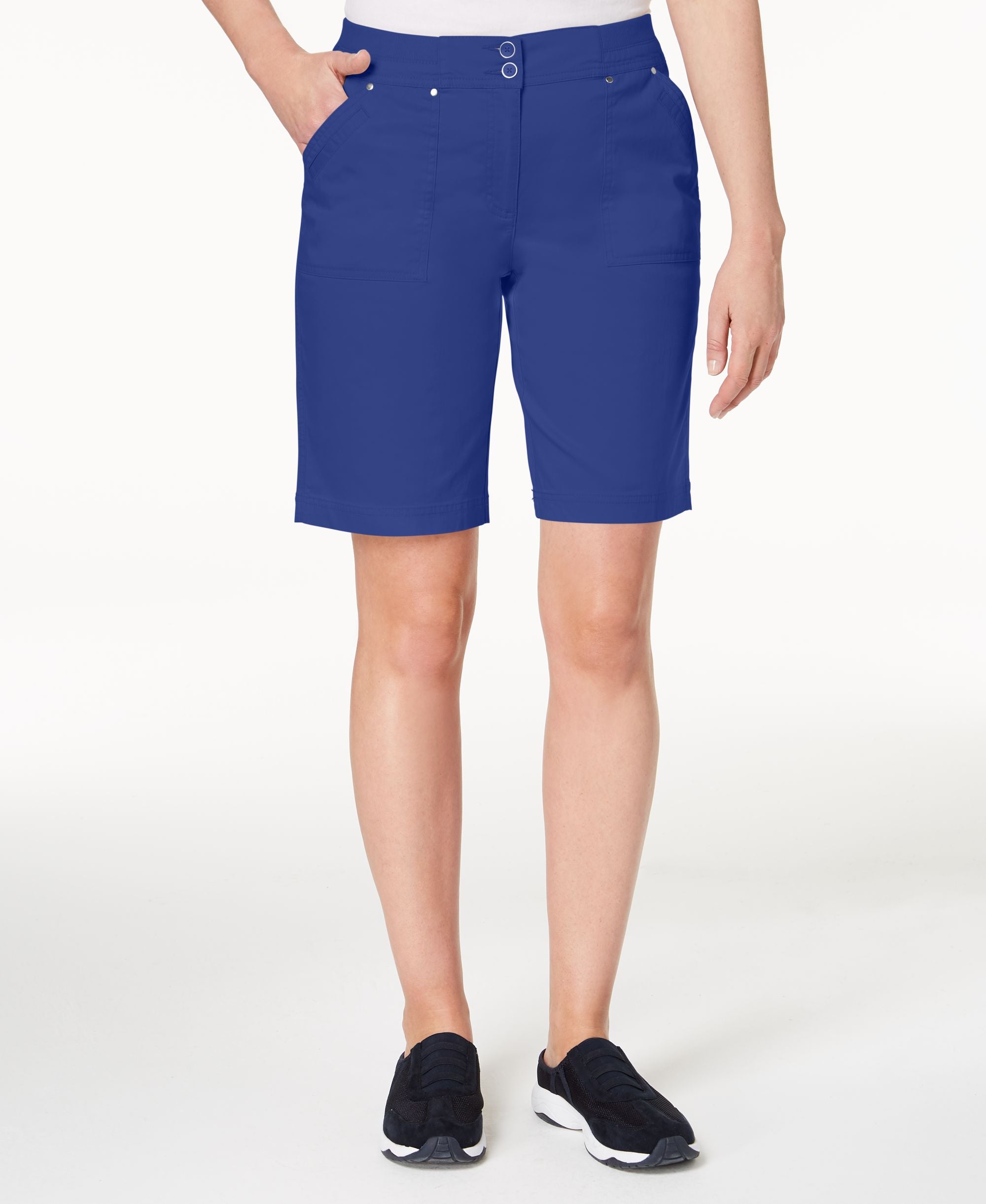 Karen Scott Petite Bermuda Shorts