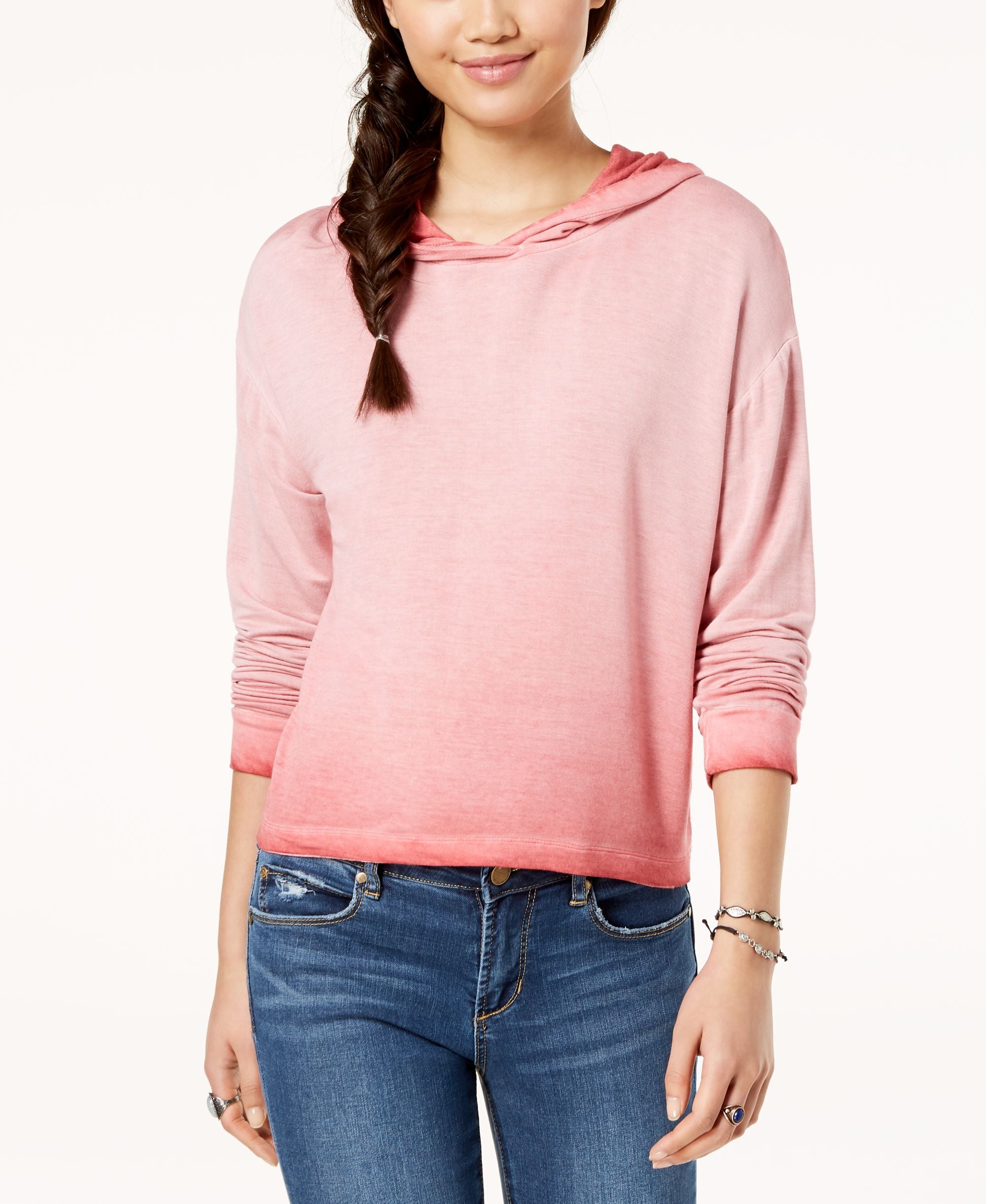 Hippie Rose Juniors Ombre Hoodie