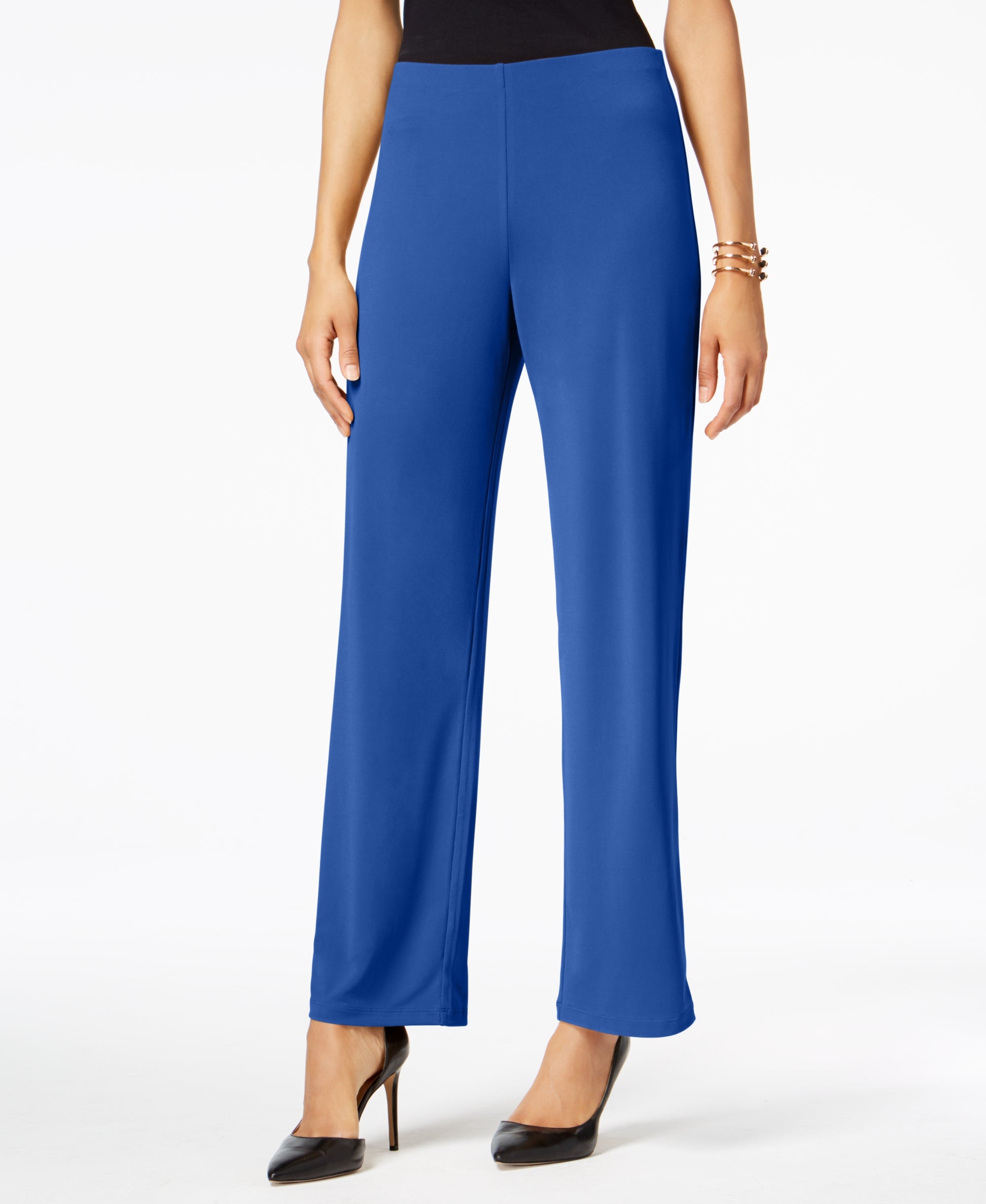 Alfani Knit Wide Leg Pant