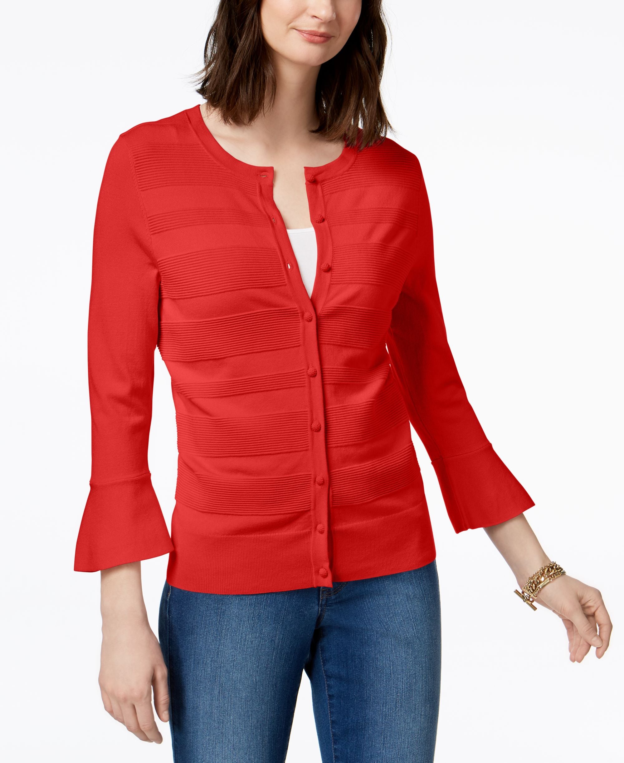 Charter Club Bell Sleeve Cardigan